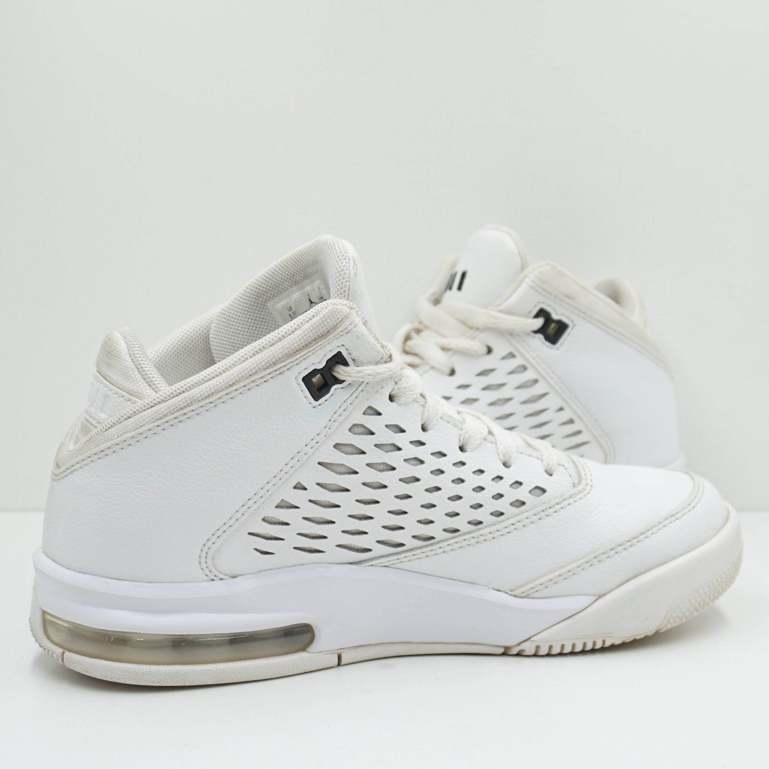 Jordan Flight Origin 4 White Black (GS)