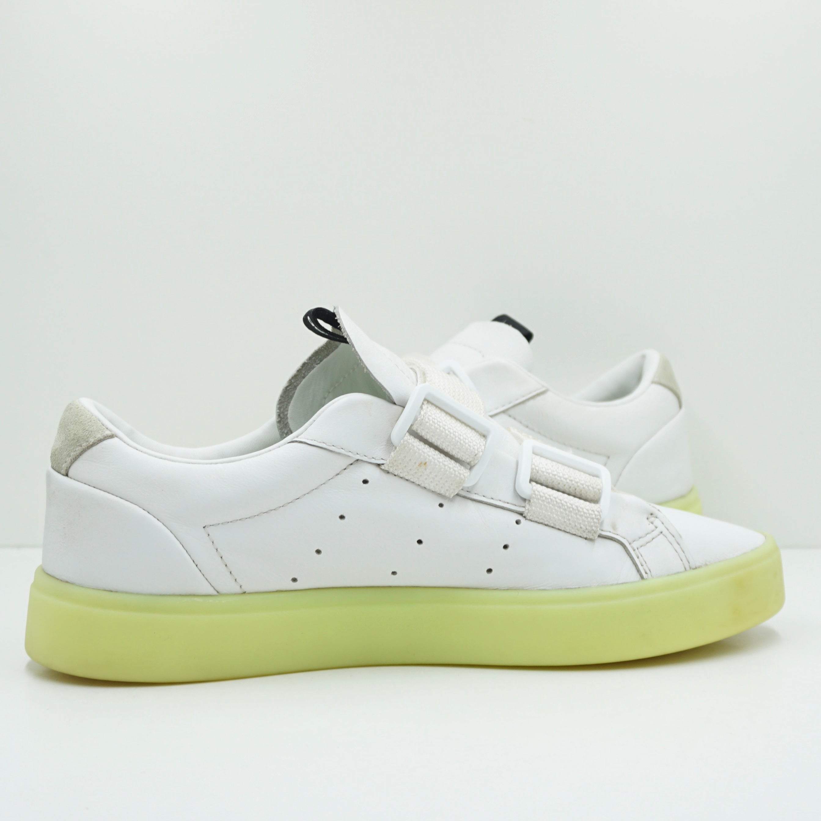 Adidas Sleek Straps White Yellow (W)