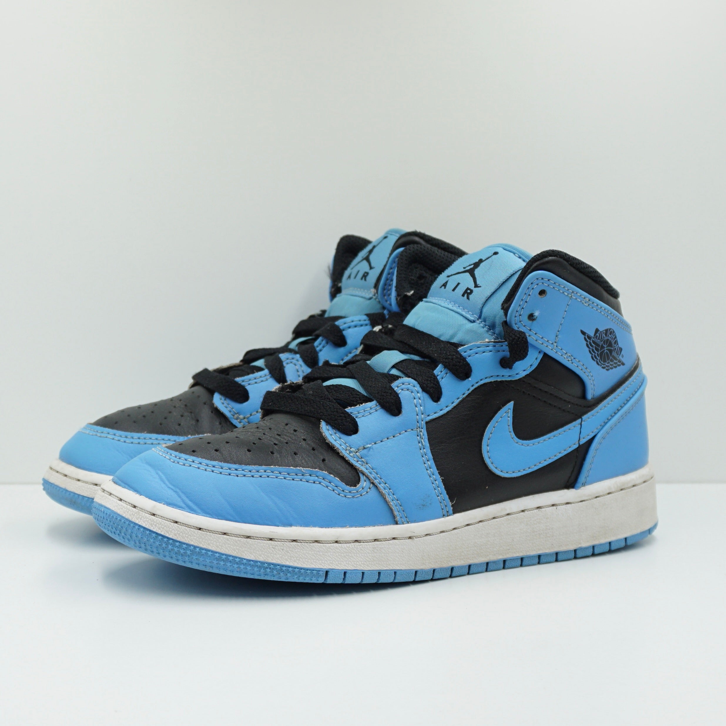 Jordan 1 Mid University Blue Black (GS)