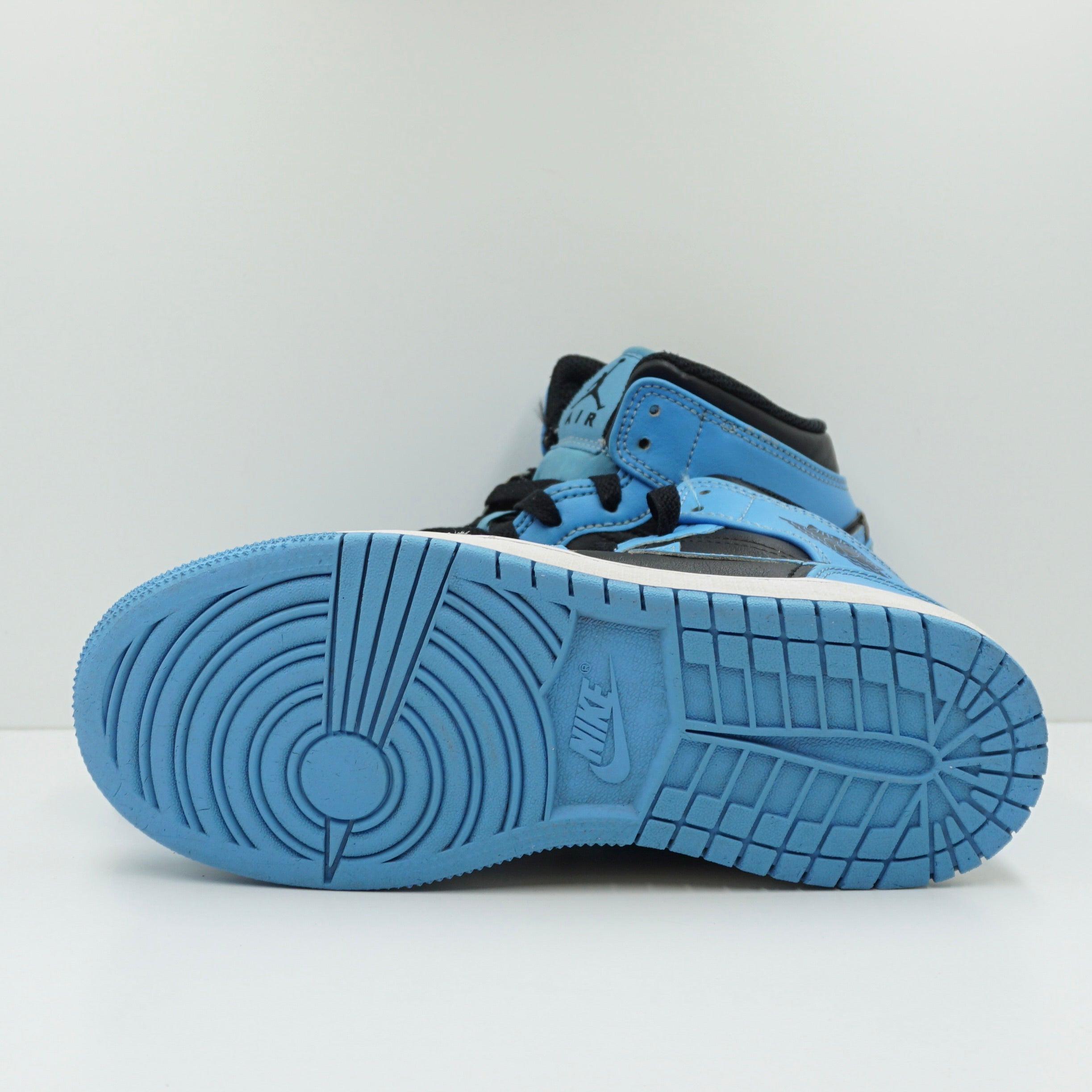 Jordan 1 Mid University Blue Black (GS)