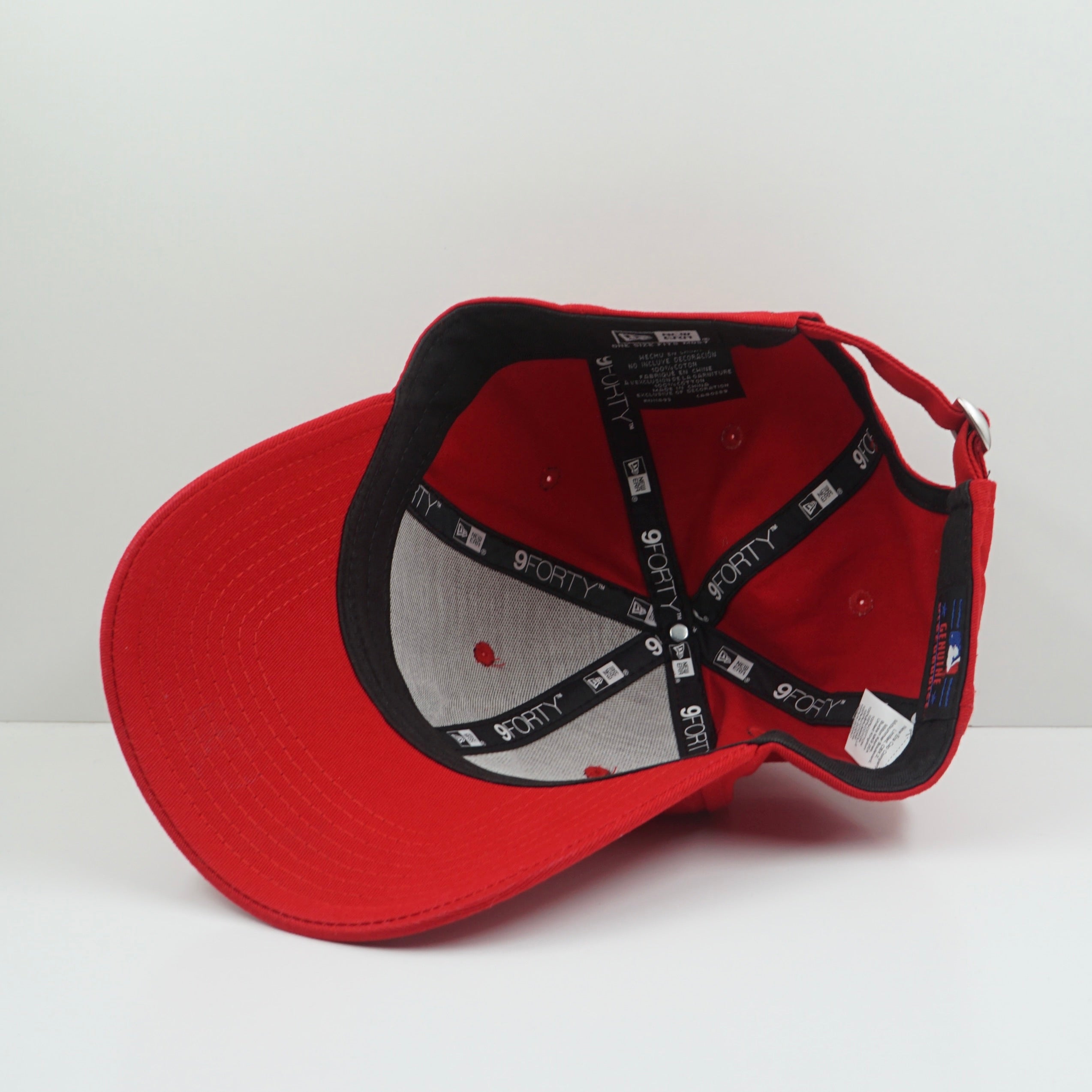 New Era New York Yankees 9Forty Red White Adjustable Cap