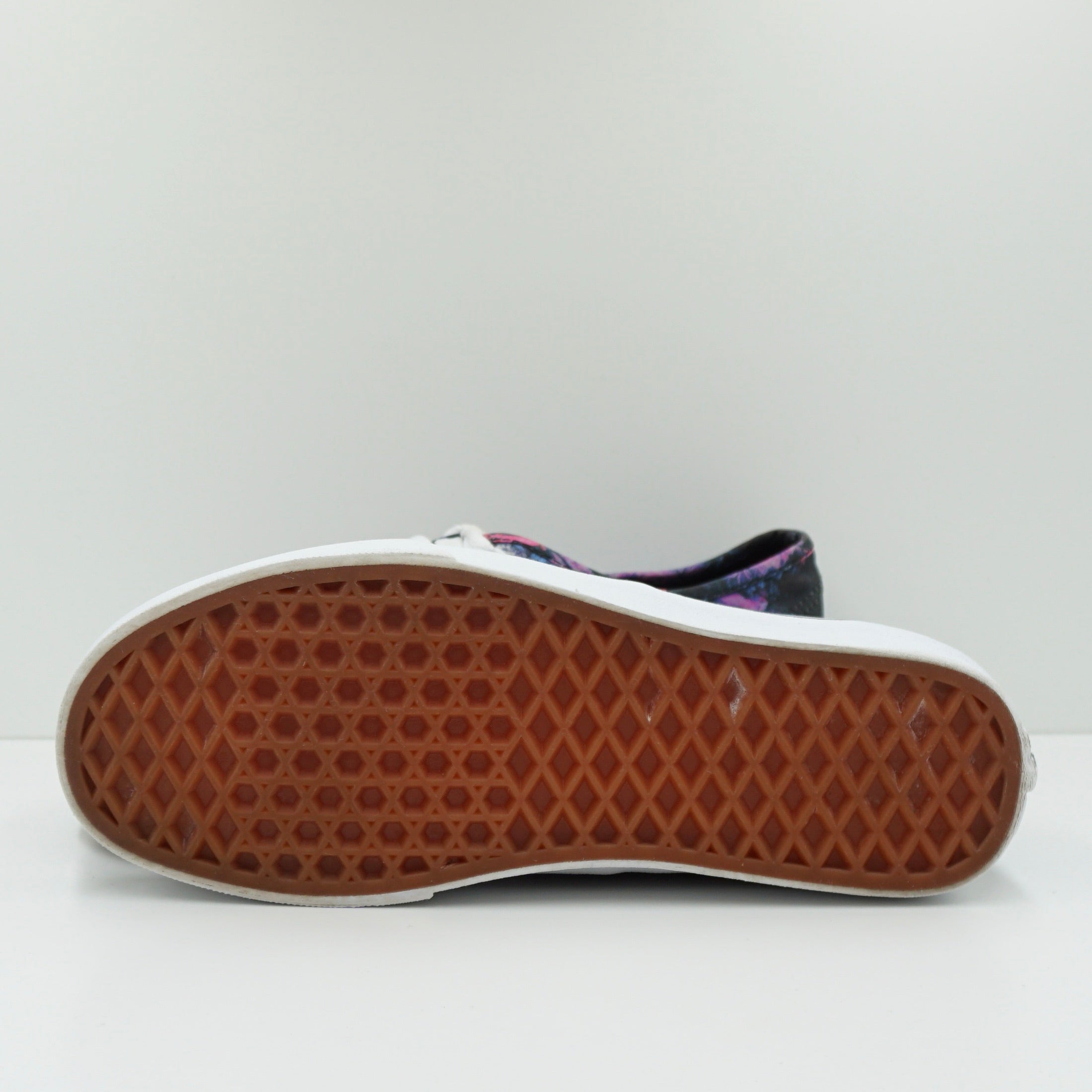 Vans Authentic Black Floral Pattern