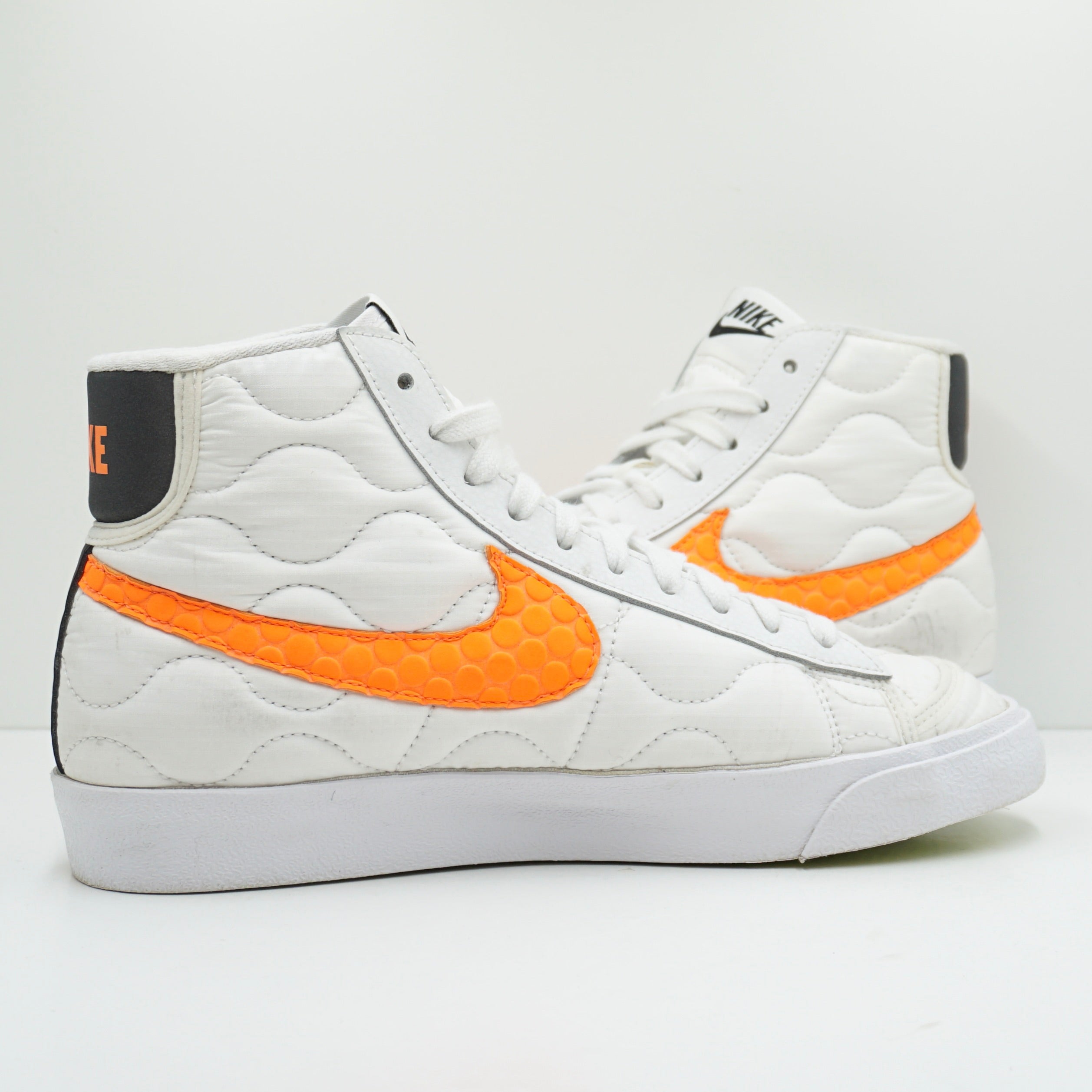 Nike Blazer High ID White Orange