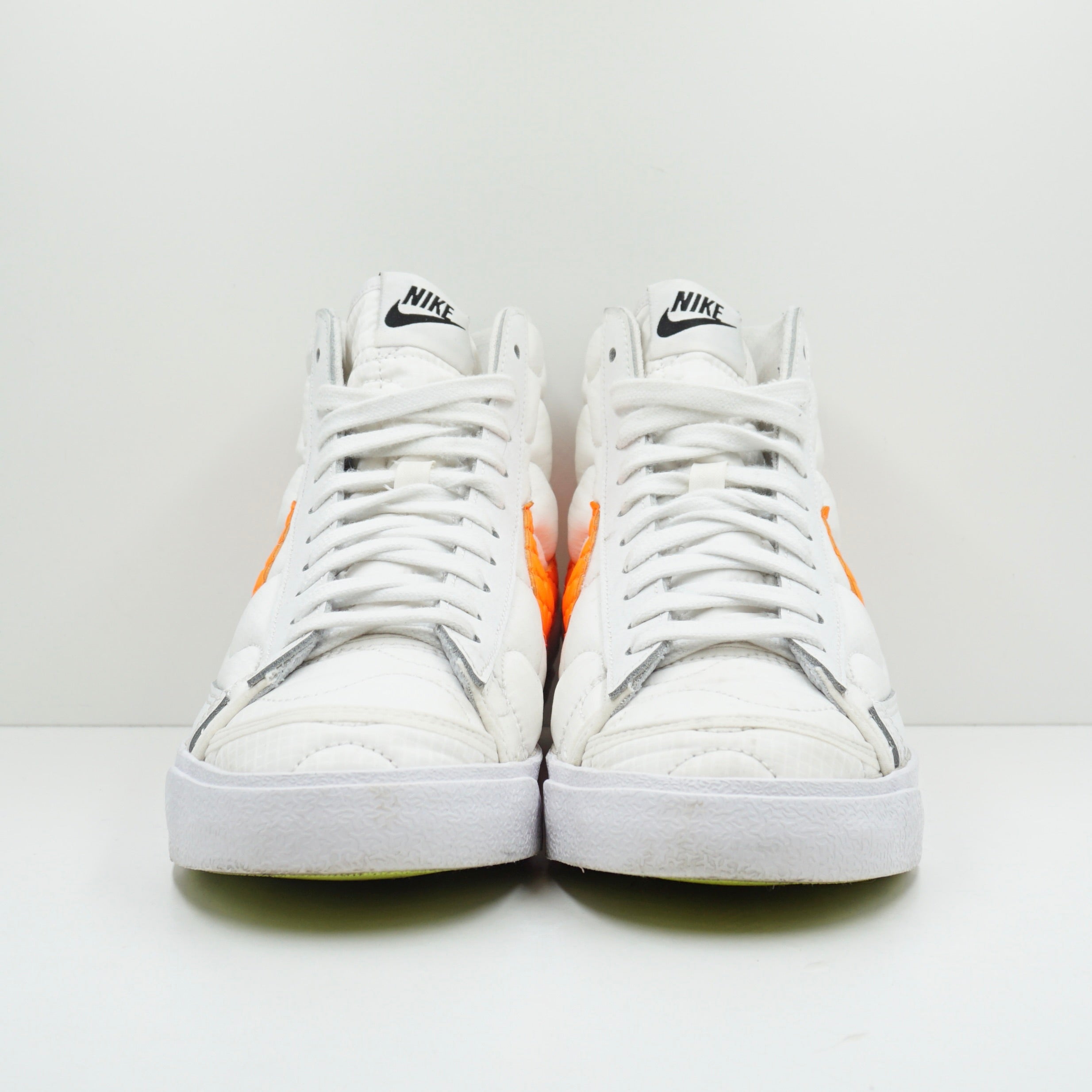 Nike Blazer High ID White Orange