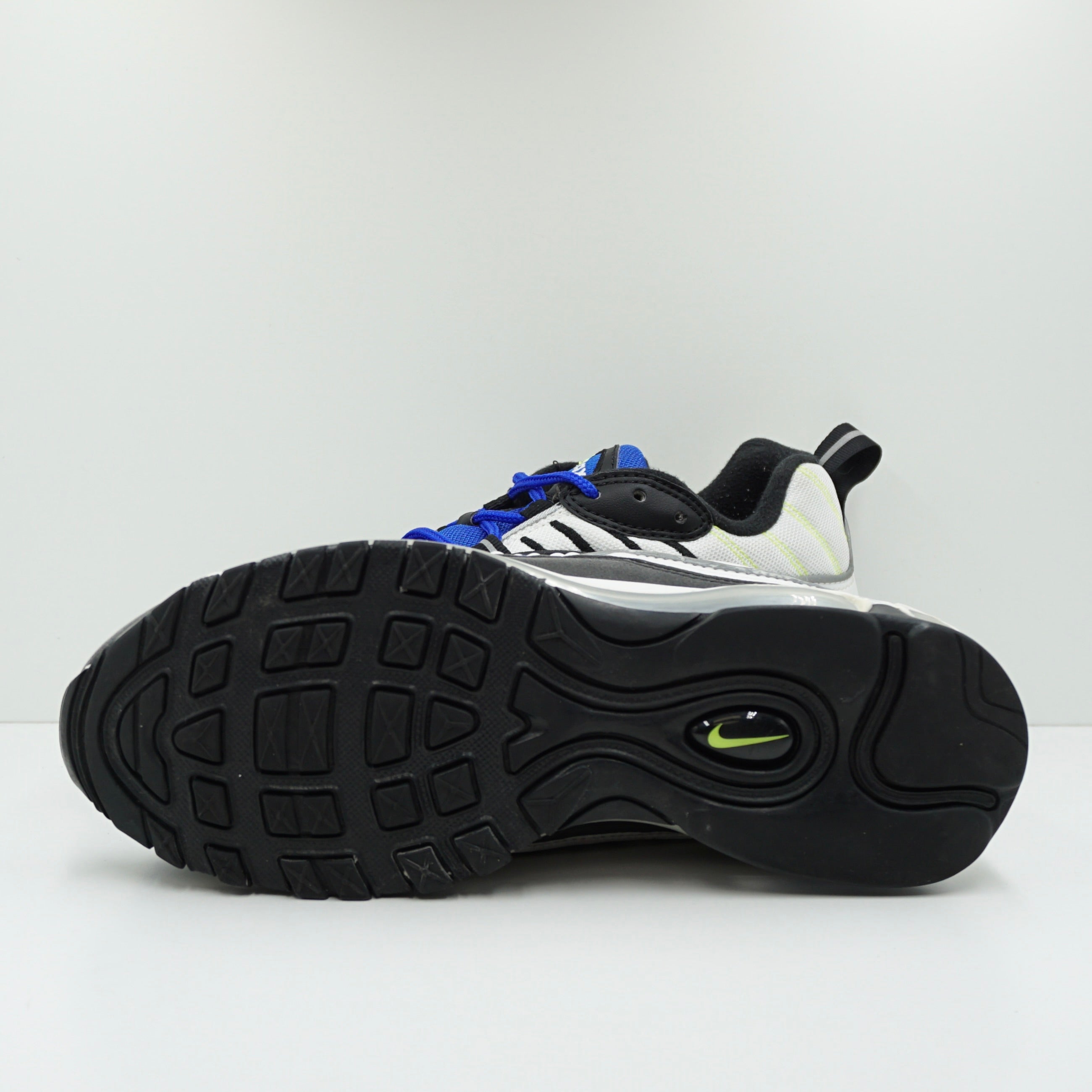 Nike Air Max 98 White Black Racer Blue