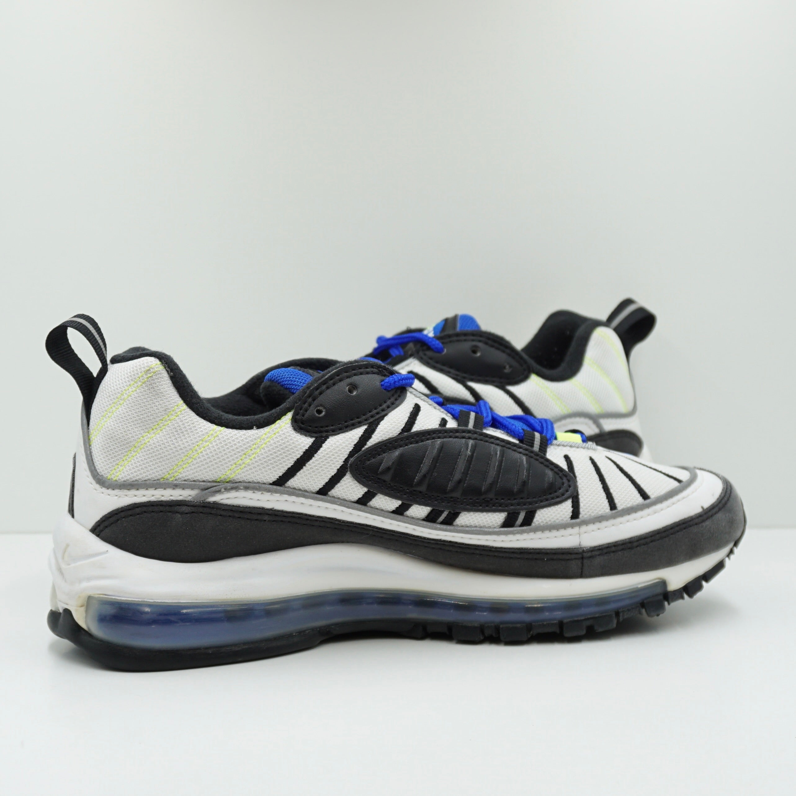 Racer Blue Black And White Air Max 98 MENS NIKE AIR MAX 98 SIZE UK EUR