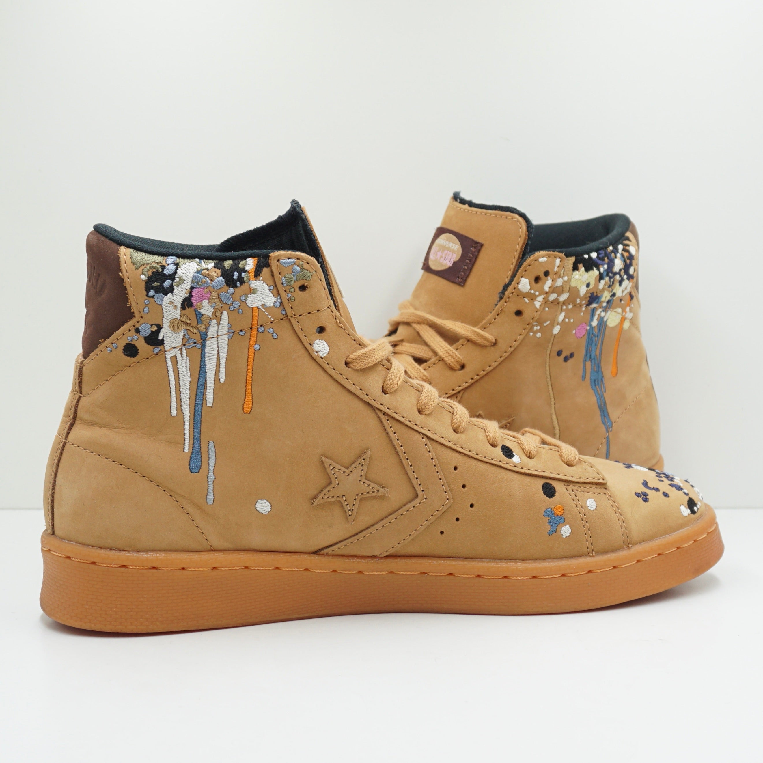 Converse Pro Leather Hi Bandulu Paint Splatter Flux
