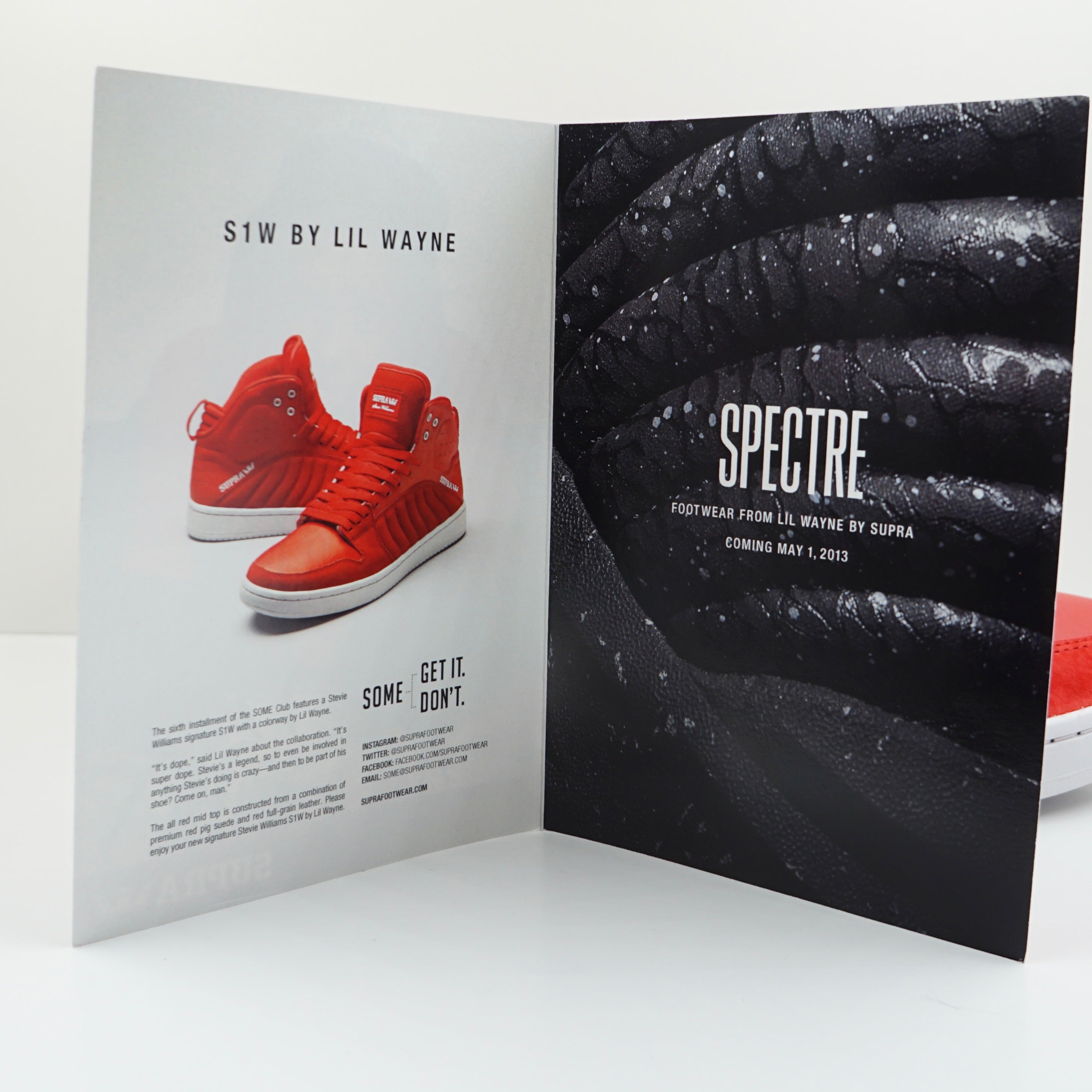 Supra S1W Red White