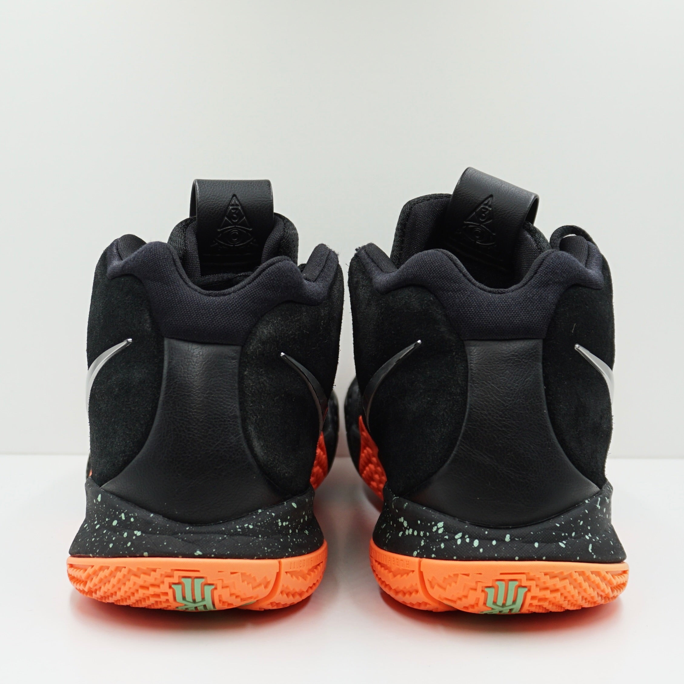 black and orange kyrie