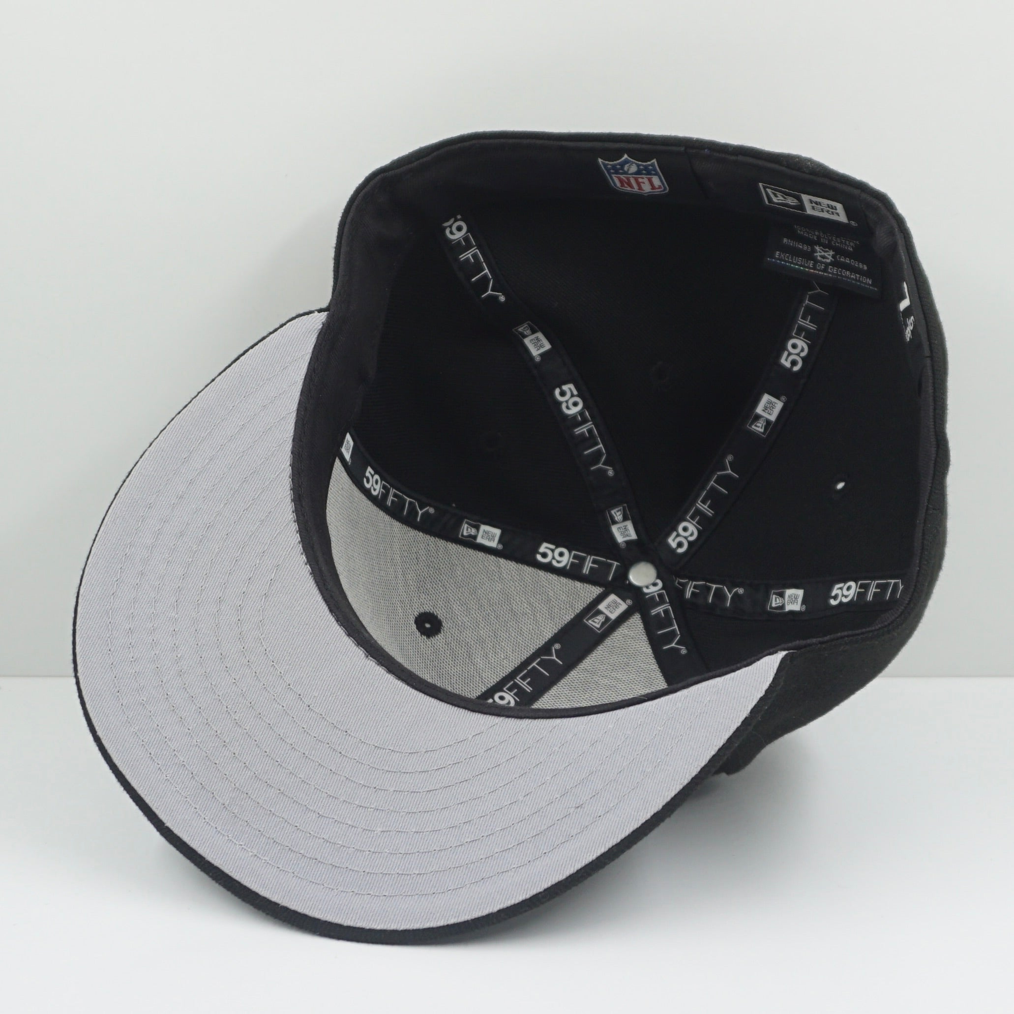 New Era Atlanta Falcons Black Fitted Cap