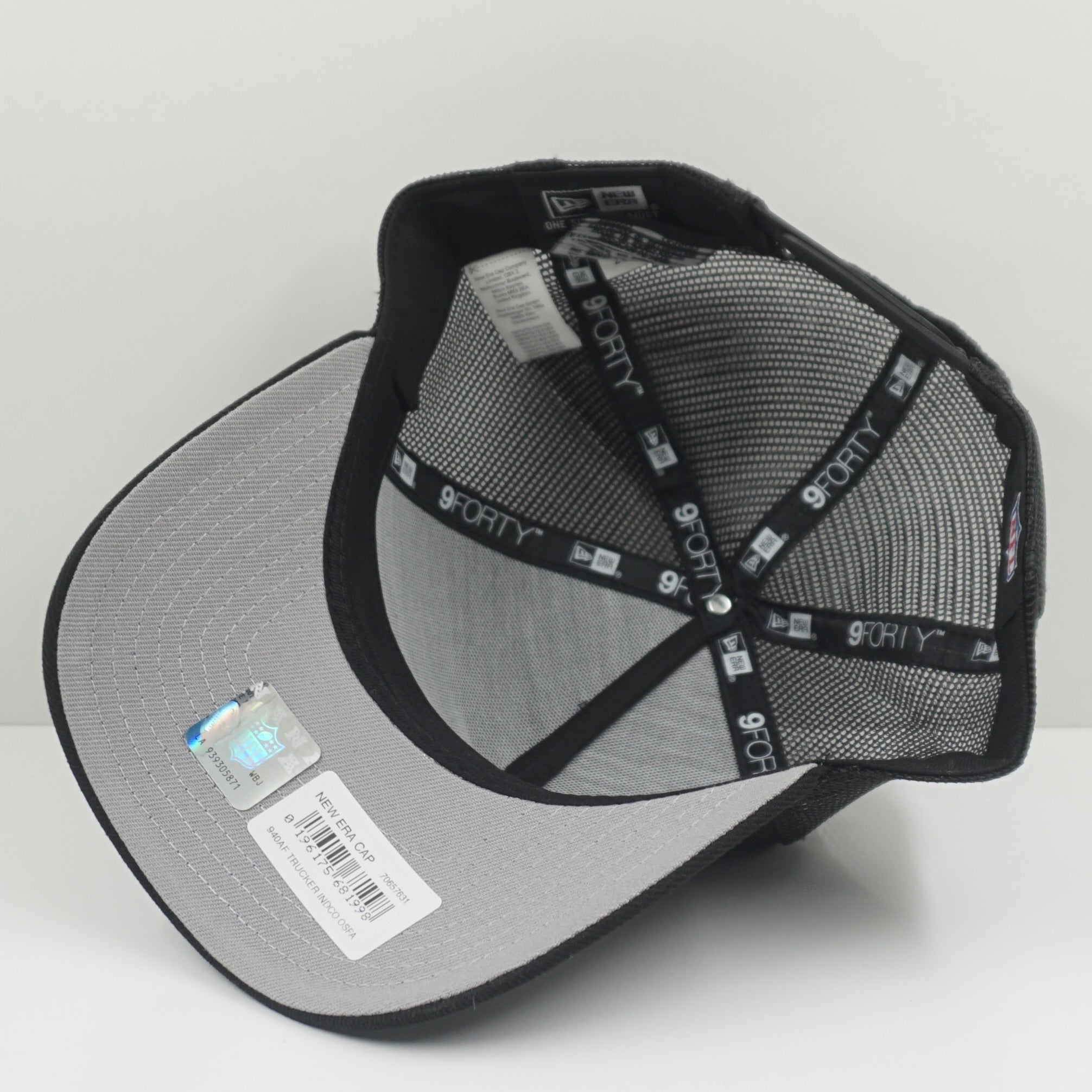 New Era Indianapolis Colts Black Adjustable Cap