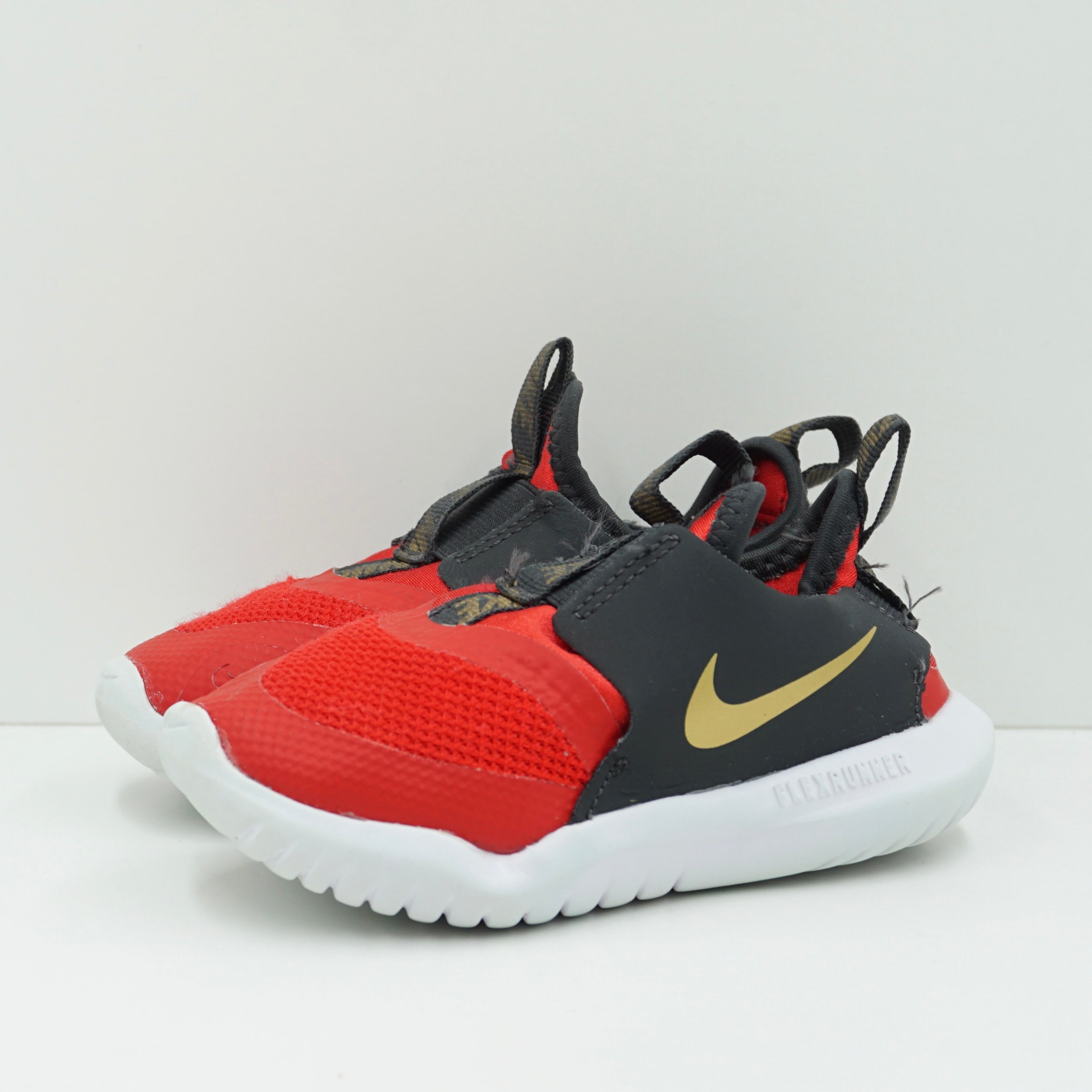 nike flex runner university red