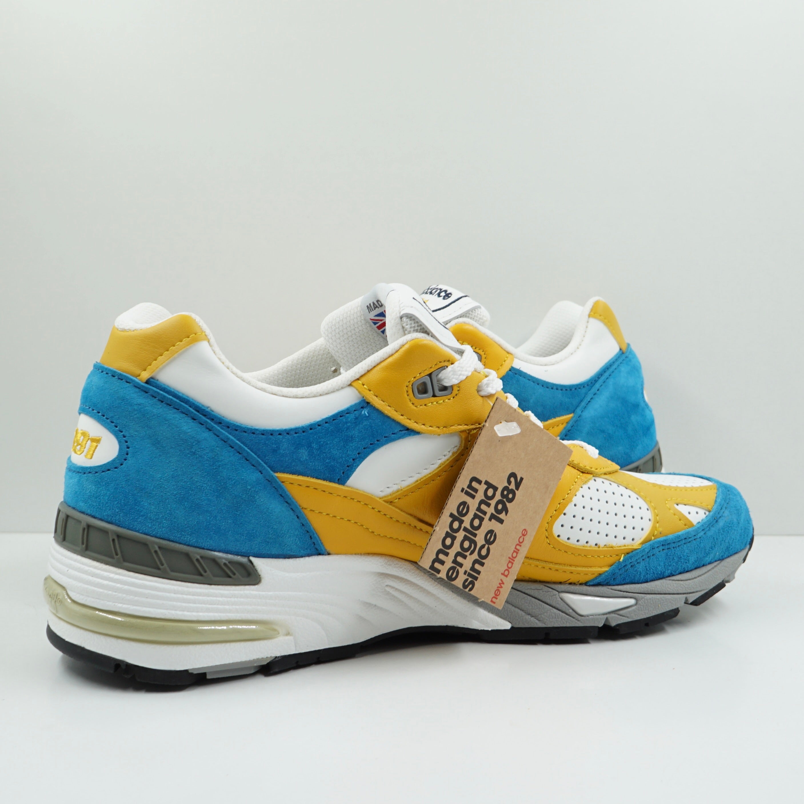 New Balance 991 MiUK Sneakersnstuff Blue Yellow
