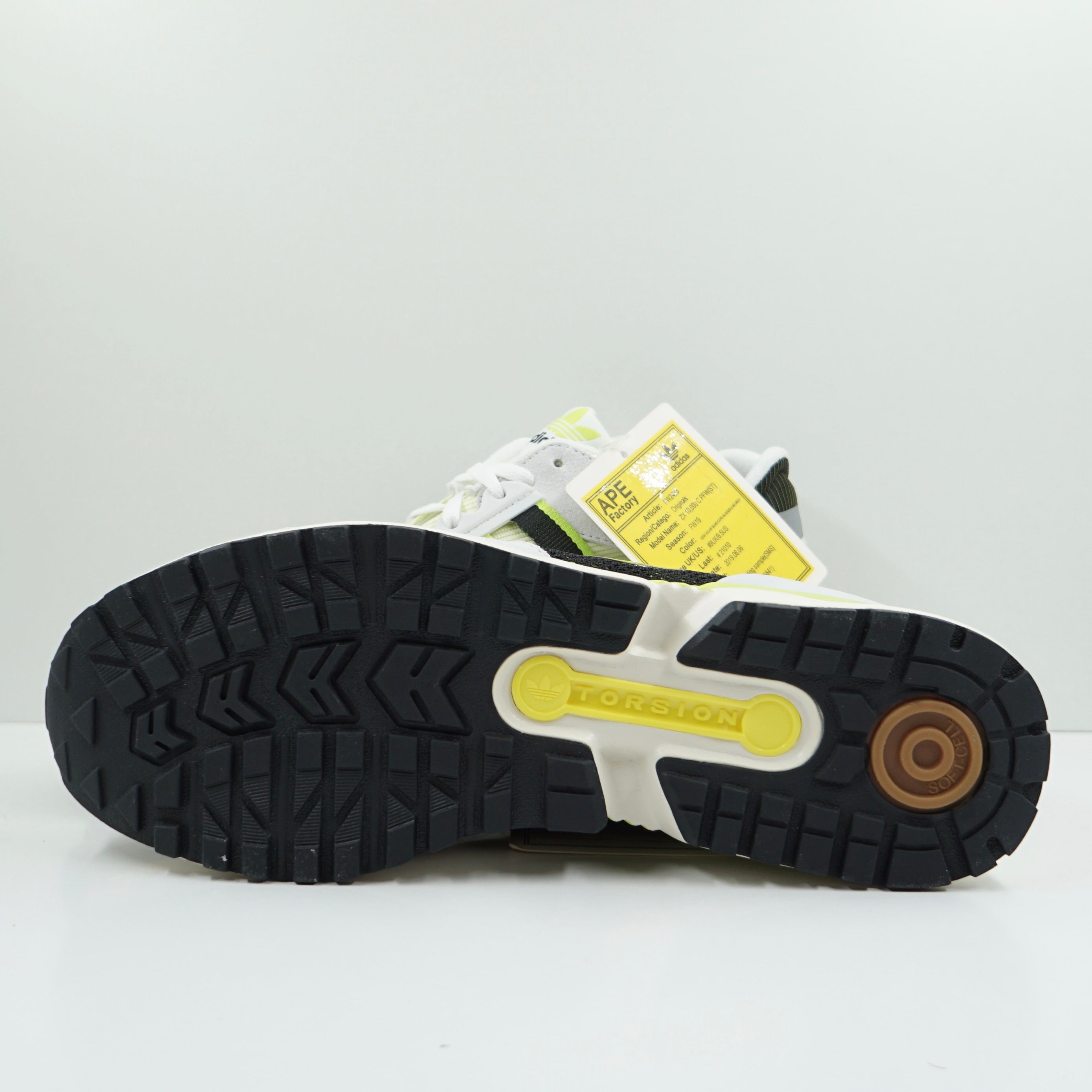 Sample Adidas ZX 10000 Semi Solar Slime C PFW