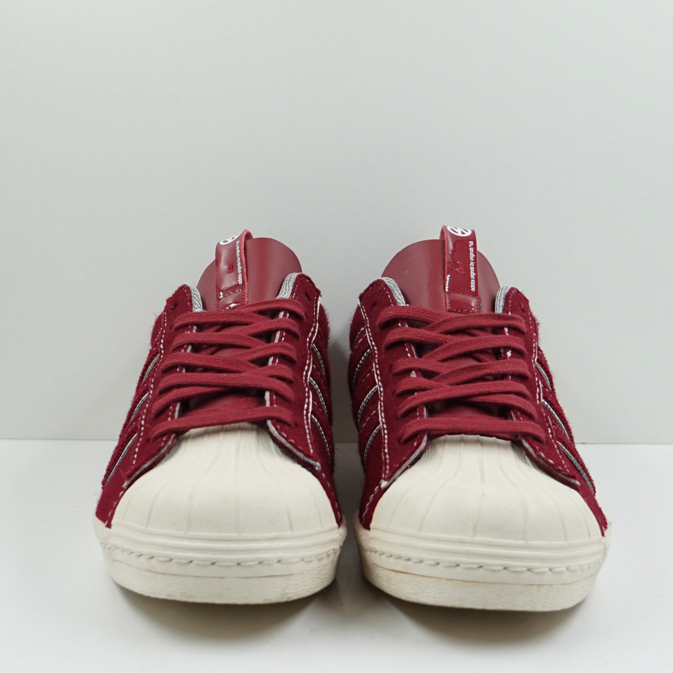 Sample Adidas X Whiz-Limited Superstar Burgundy