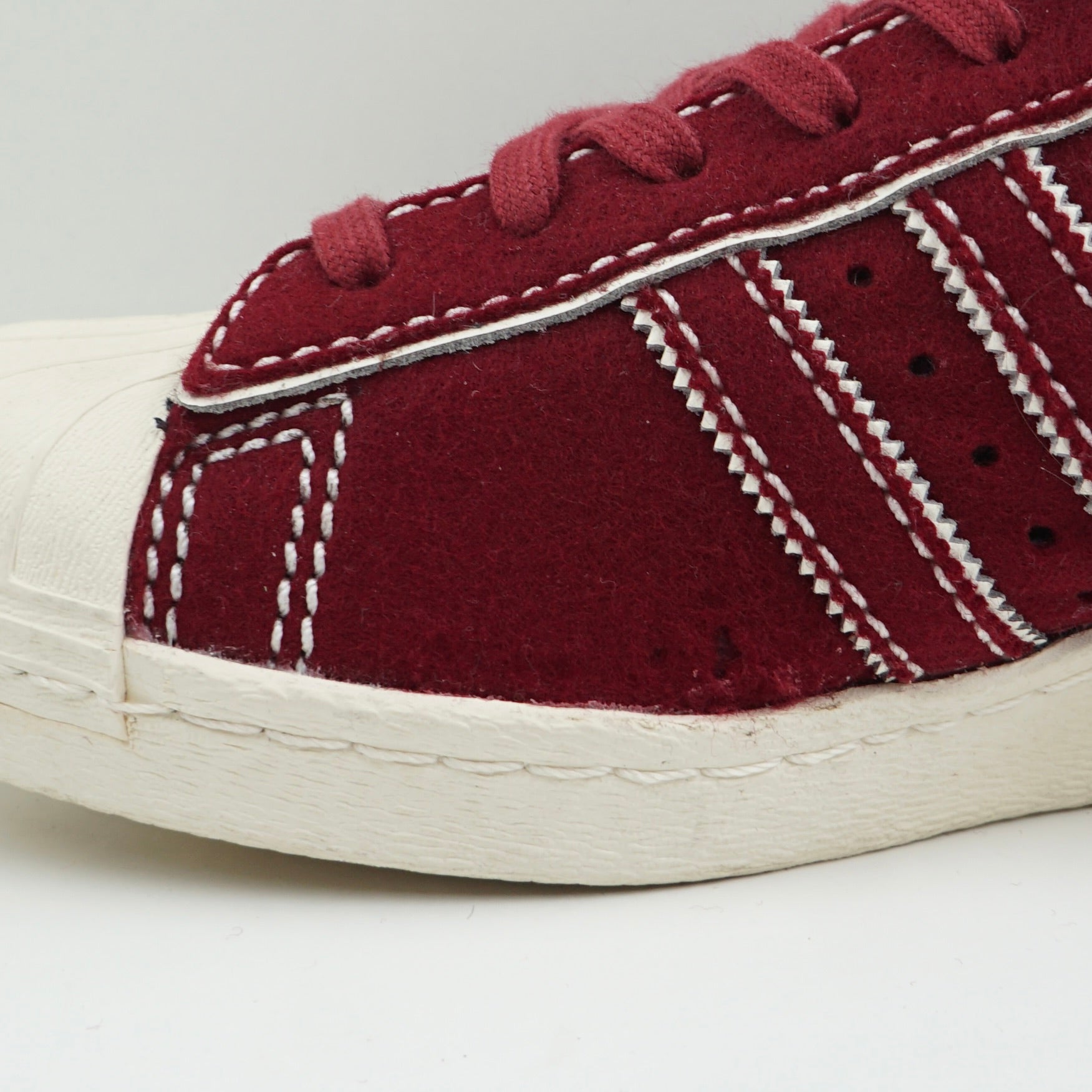 Sample Adidas X Whiz-Limited Superstar Burgundy