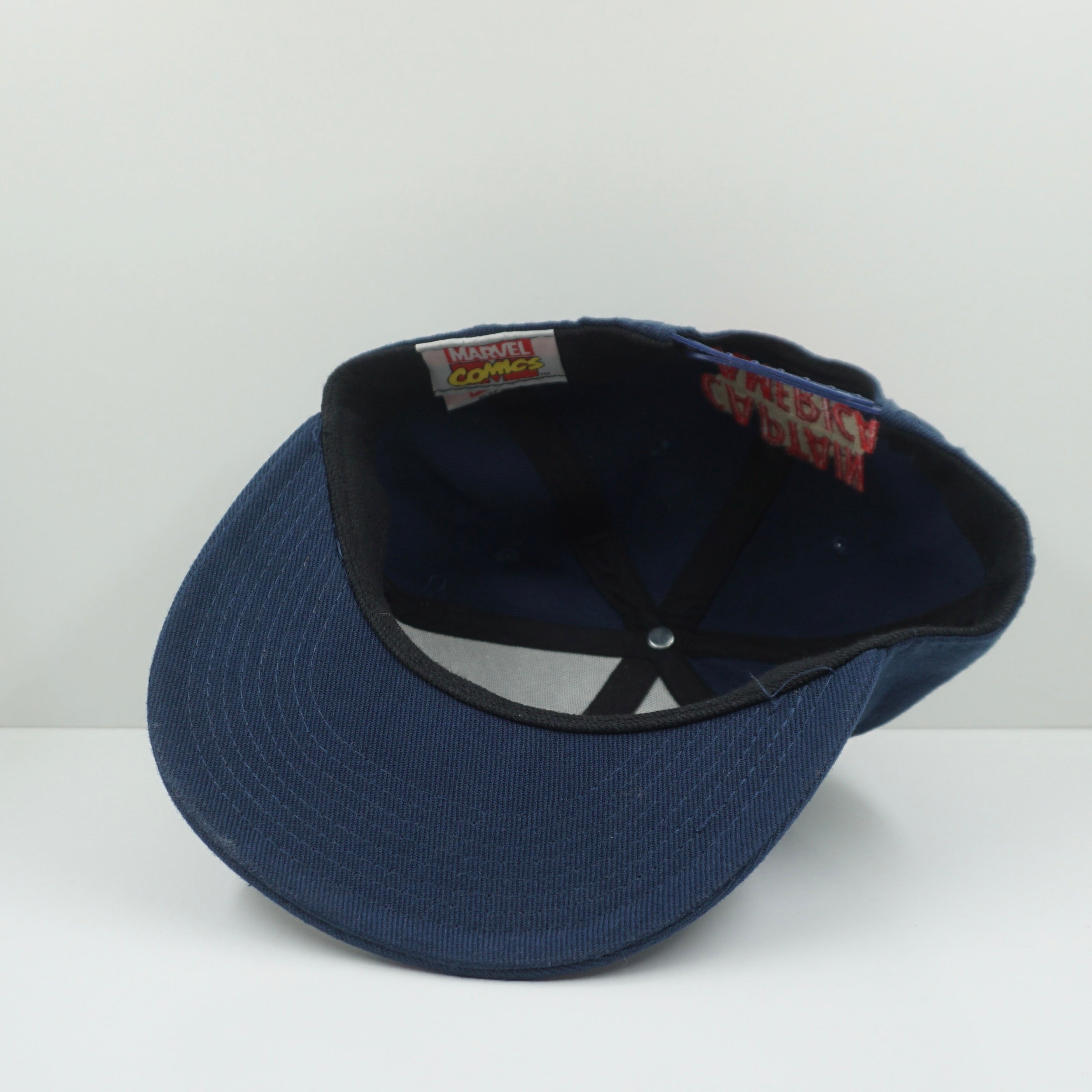 Marvel Comics Captain America Dark Blue Snapback Cap