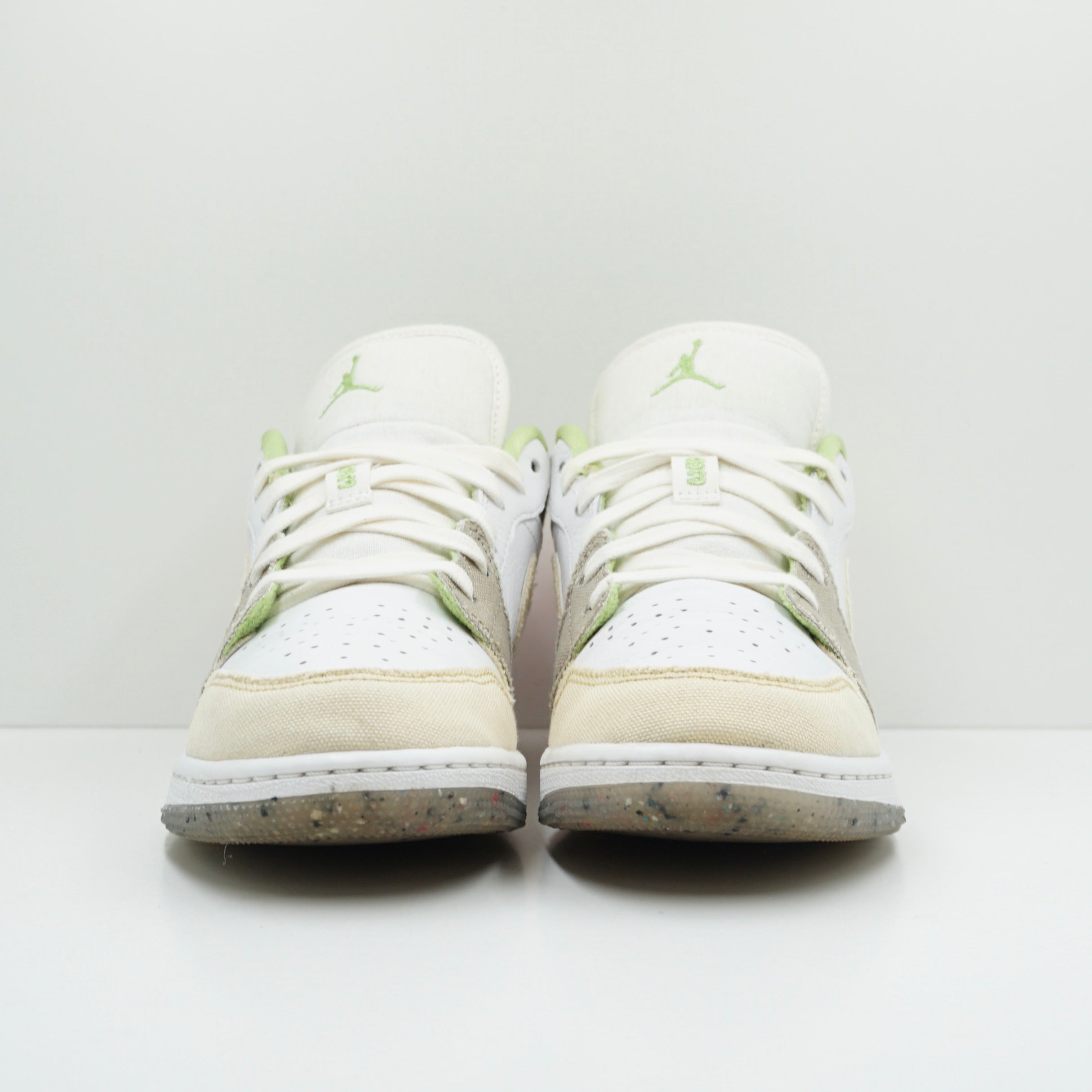 Jordan 1 Low Pastel Grind Vivid Green (GS)