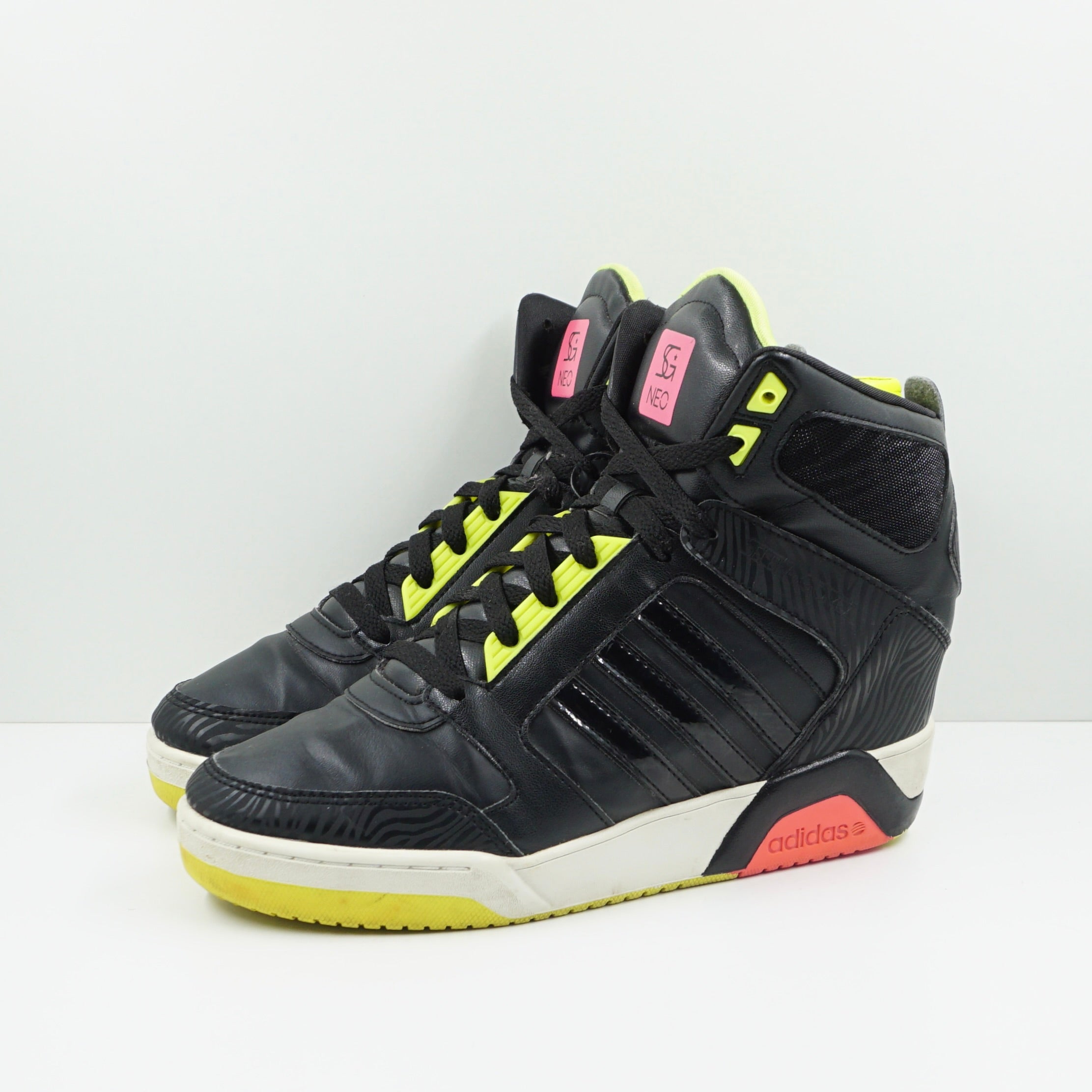 Adidas Wedge SG Black Pink Green