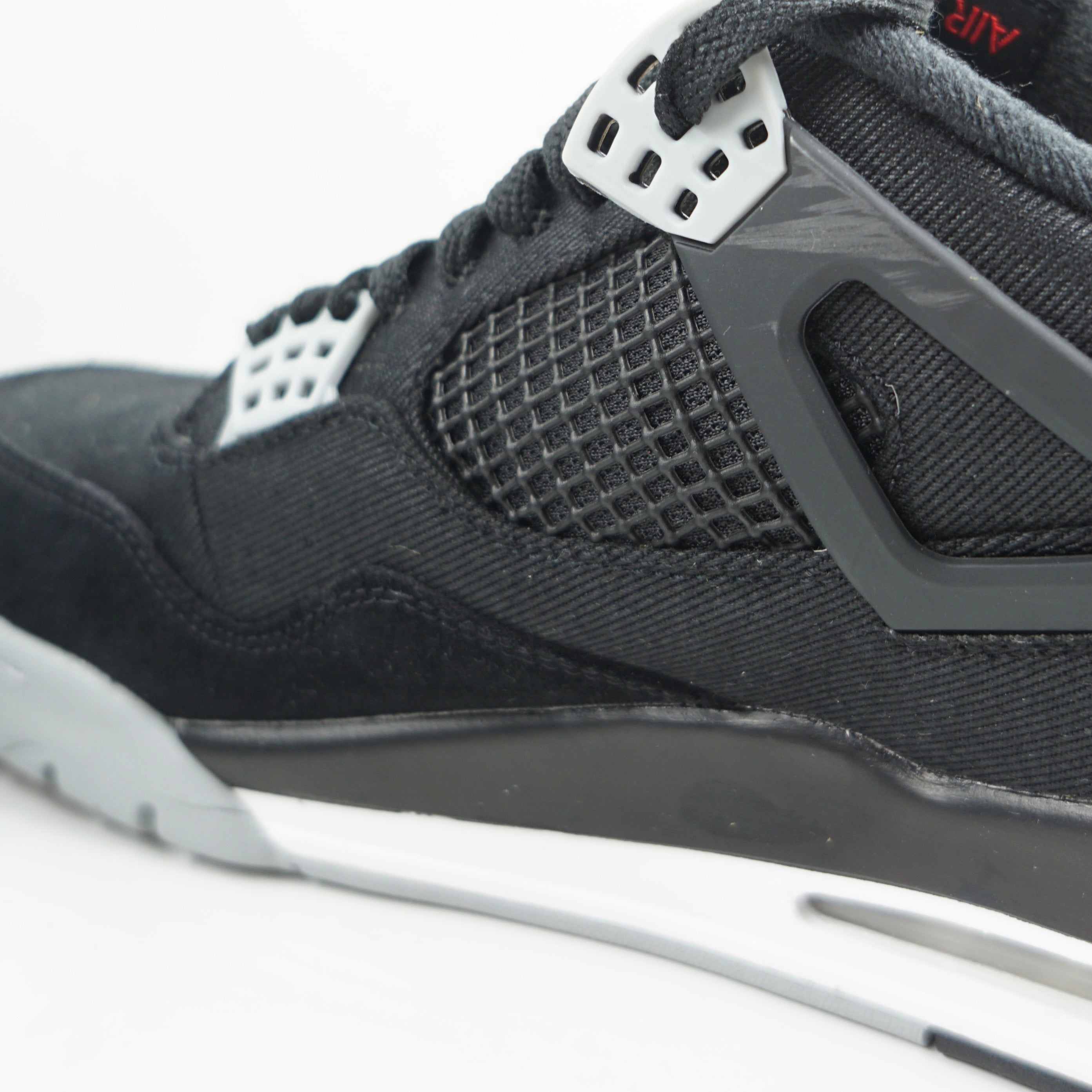 Jordan 4 Retro SE Black Canvas