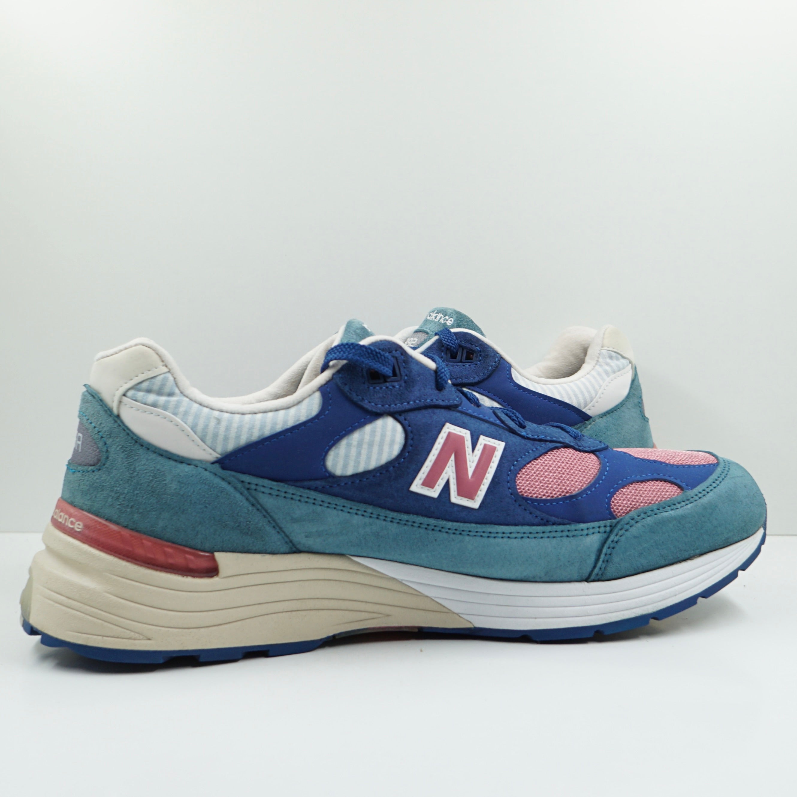 New Balance 992 Blue Teal Rose