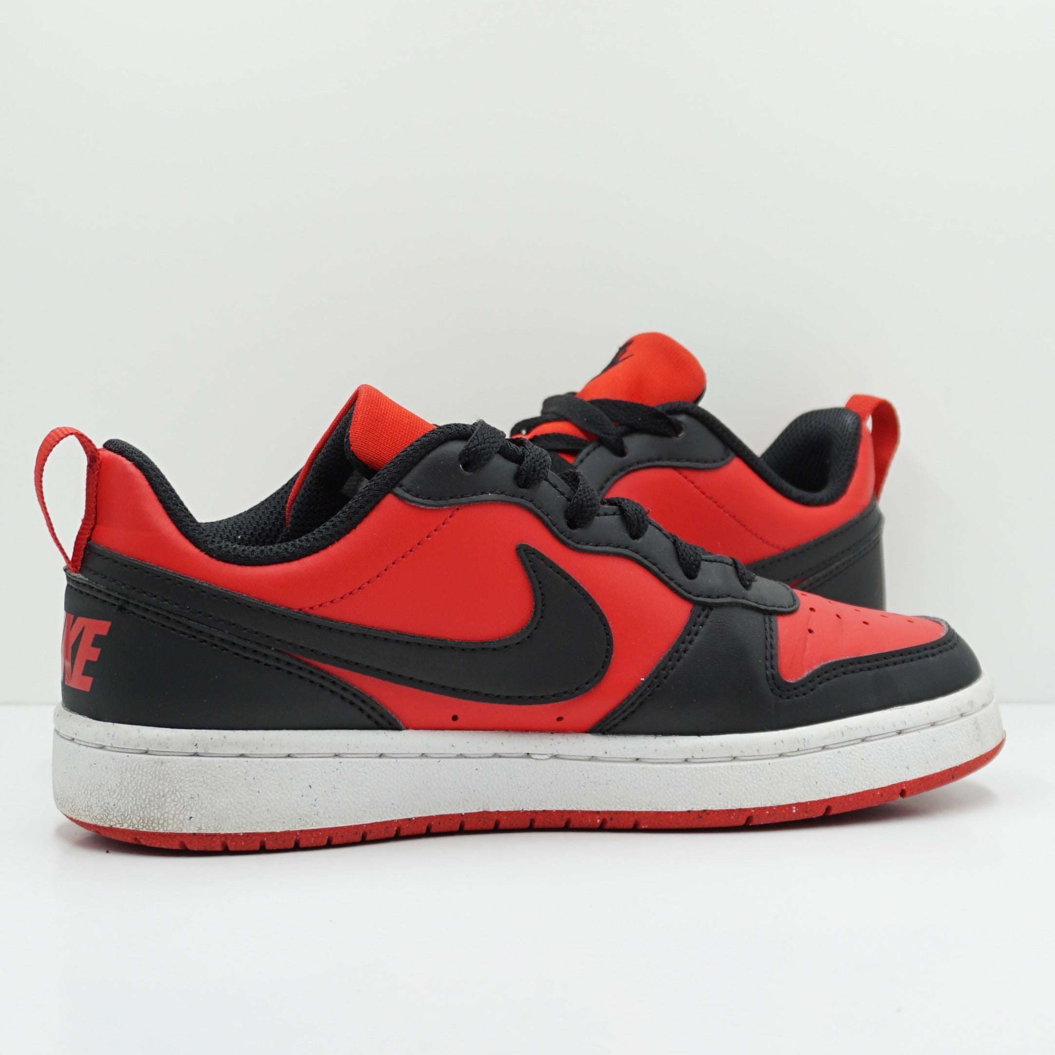 Nike Court Borough Low Recraft University Red Black (GS)