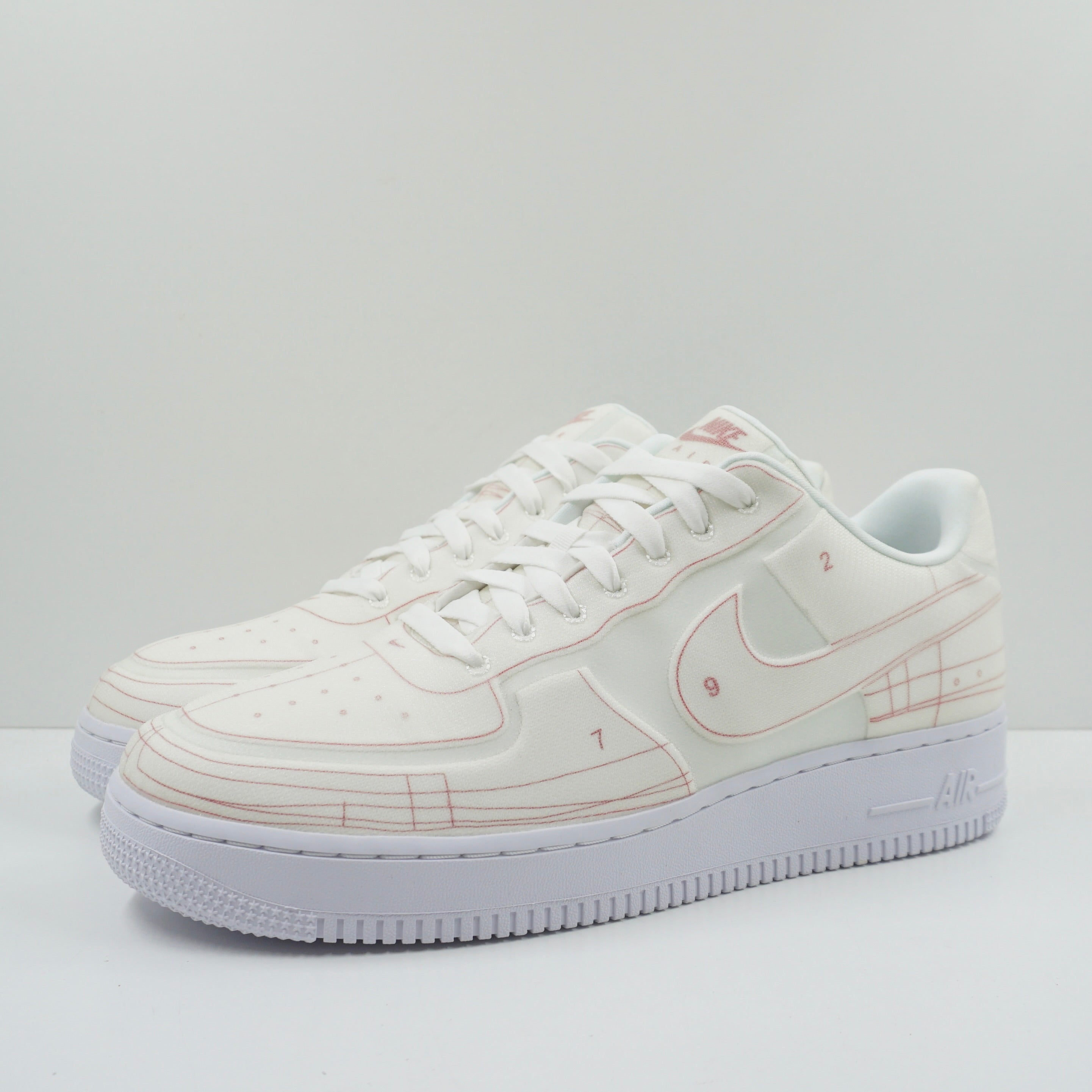 Nike Air Force 1 Low 07 LX Blueprint Summit White W