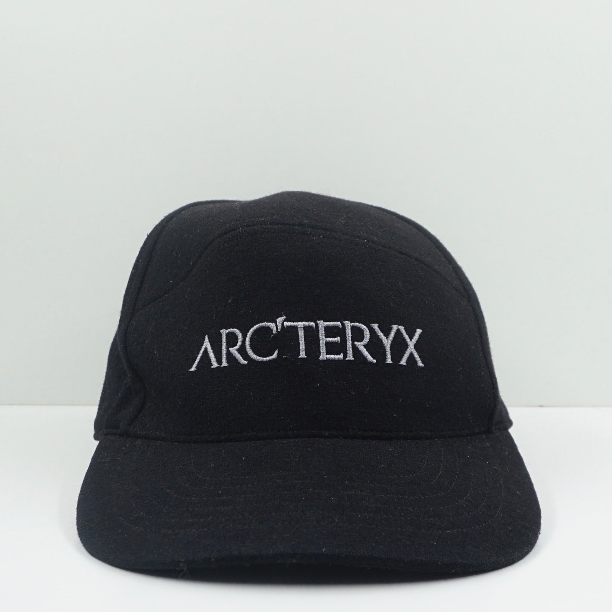 Arcteryx Wool Black 5 Panel Adjustable Cap