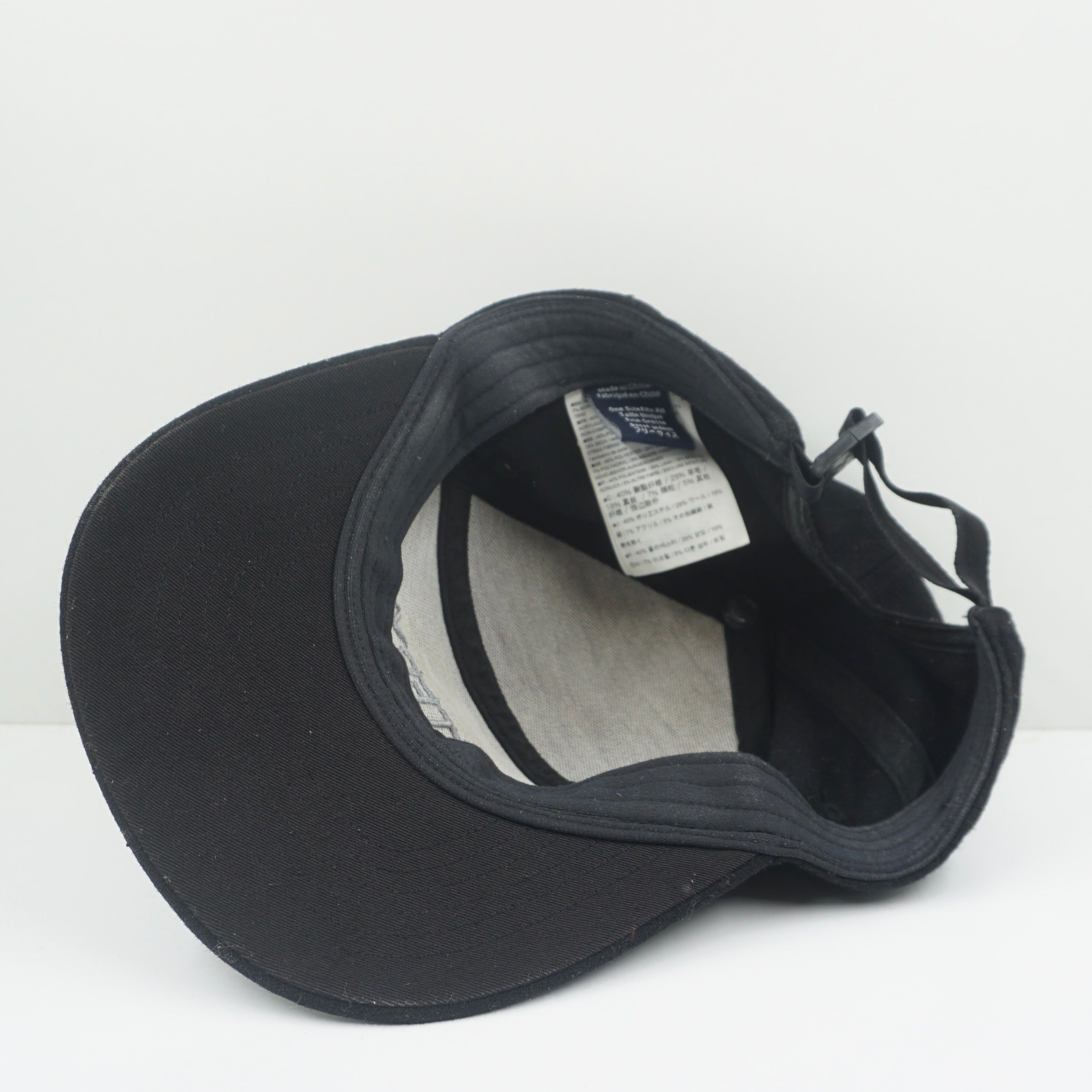 Arcteryx Wool Black 5 Panel Adjustable Cap