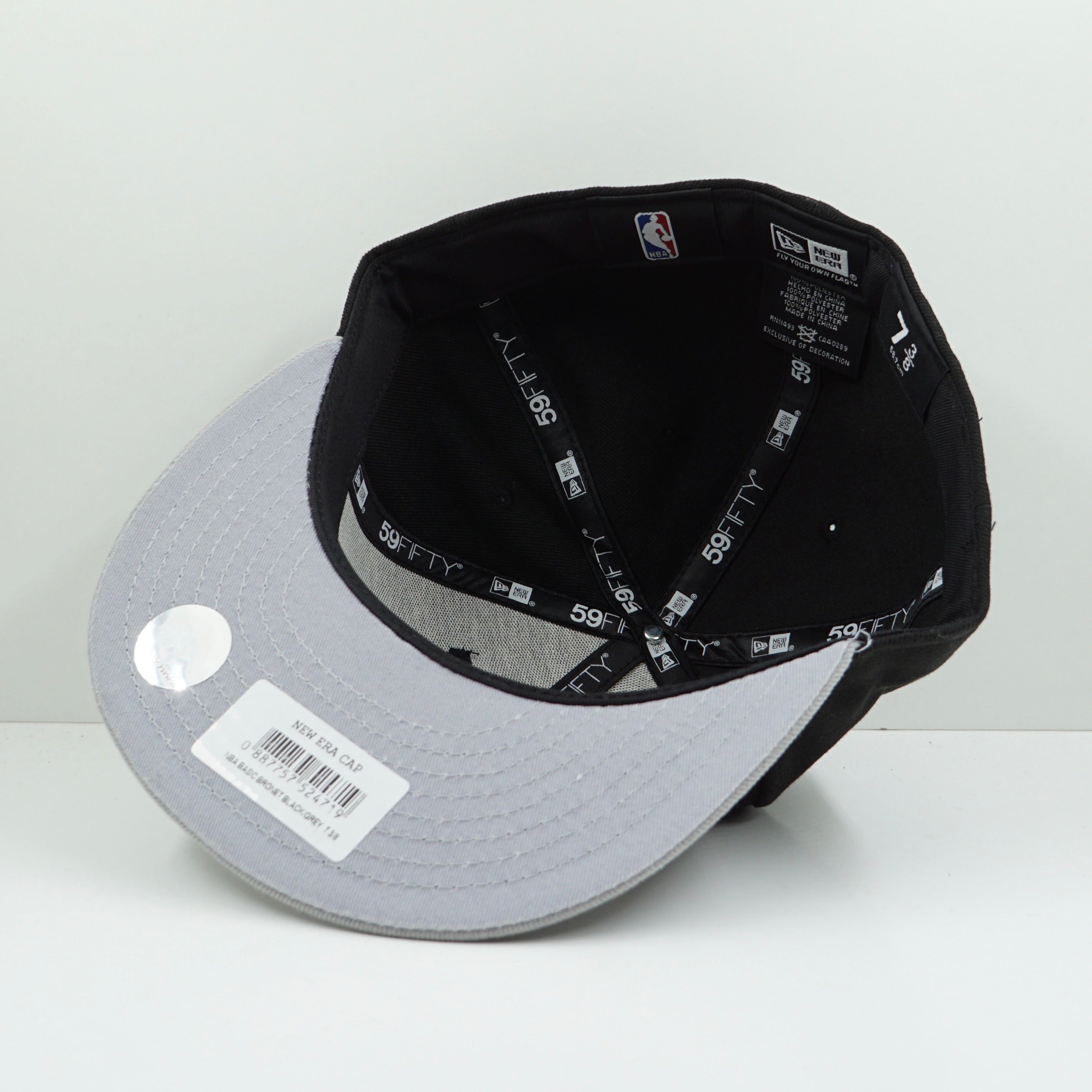 New Era Brooklyn Nets Black Fitted Cap