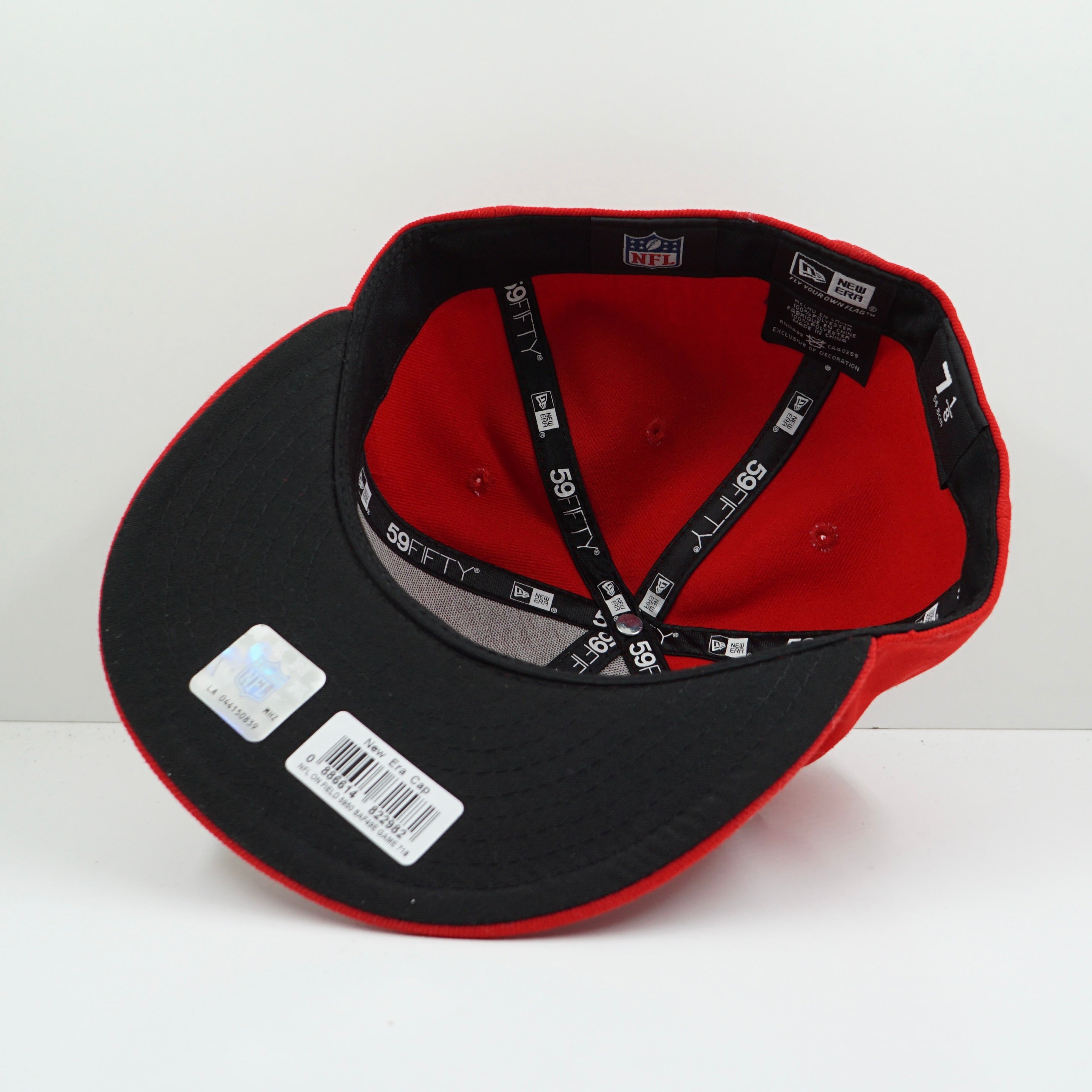 New Era San Francisco 49ers Red Fitted Cap