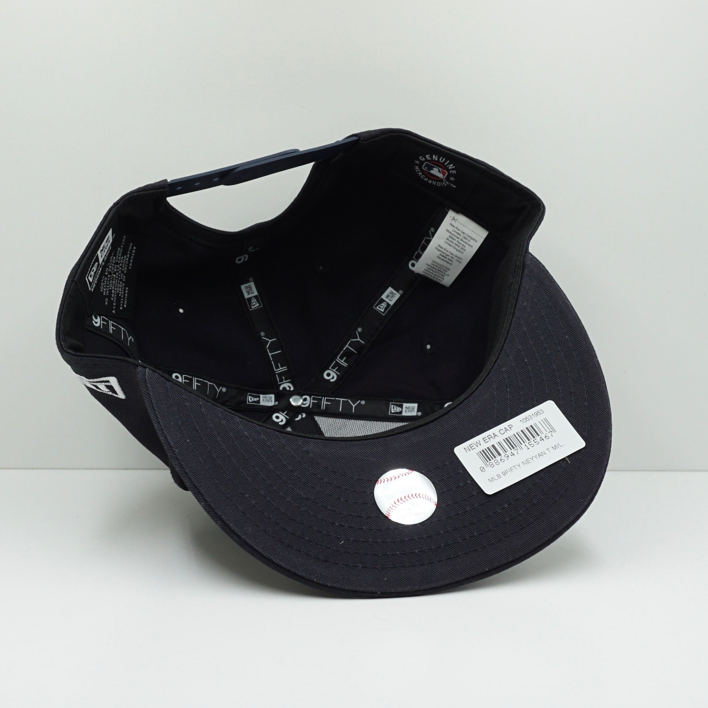 New Era New York Yankees Navy White Snapback Cap