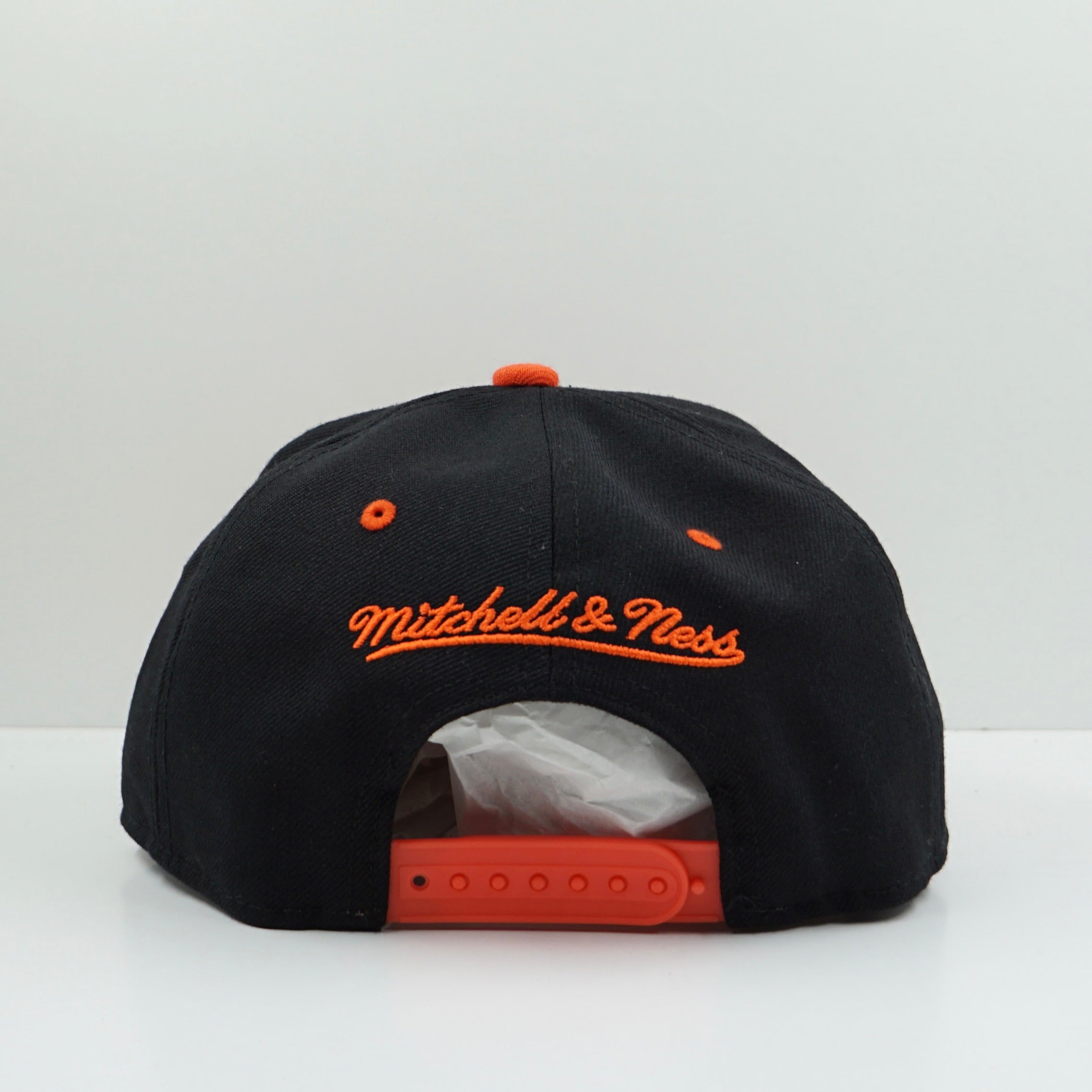 Mitchell & Ness Philadelphia Flyers Black Orange Snapback Cap