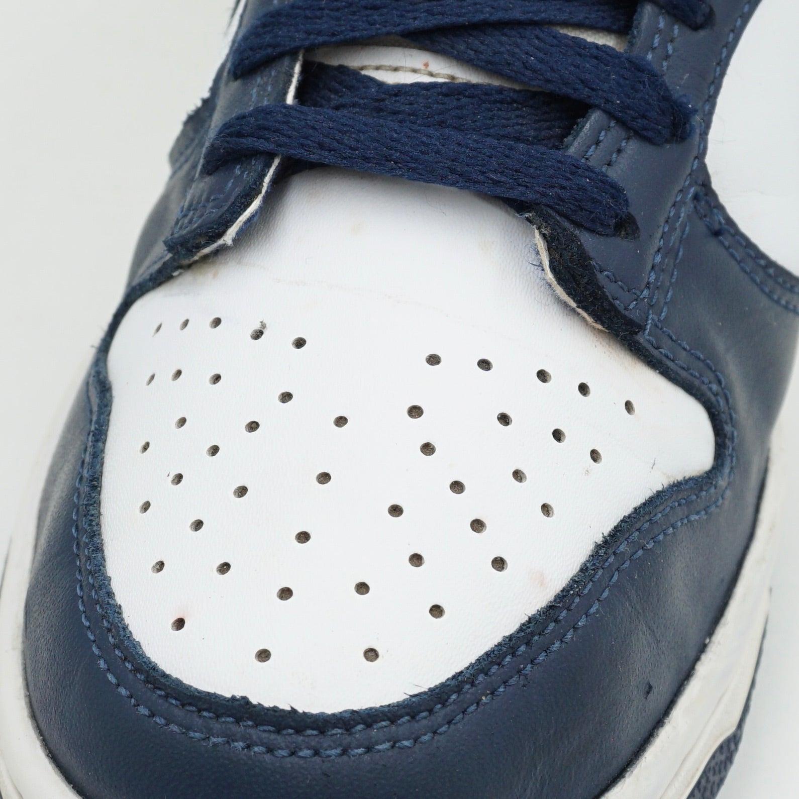 Nike Dunk Low White Midnight Navy (GS)