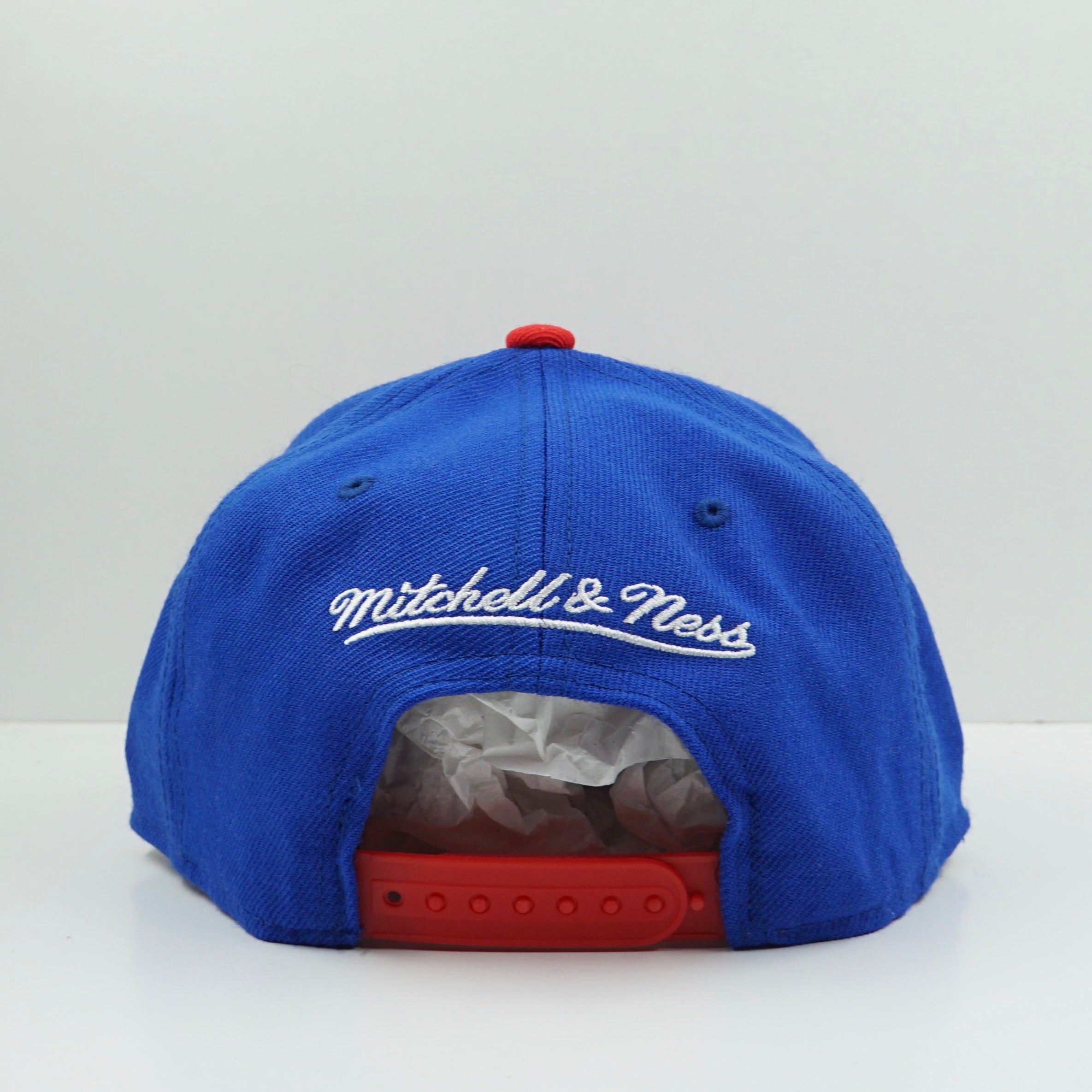 Mitchell & Ness Sacramento Kings Red Blue Snapback Cap