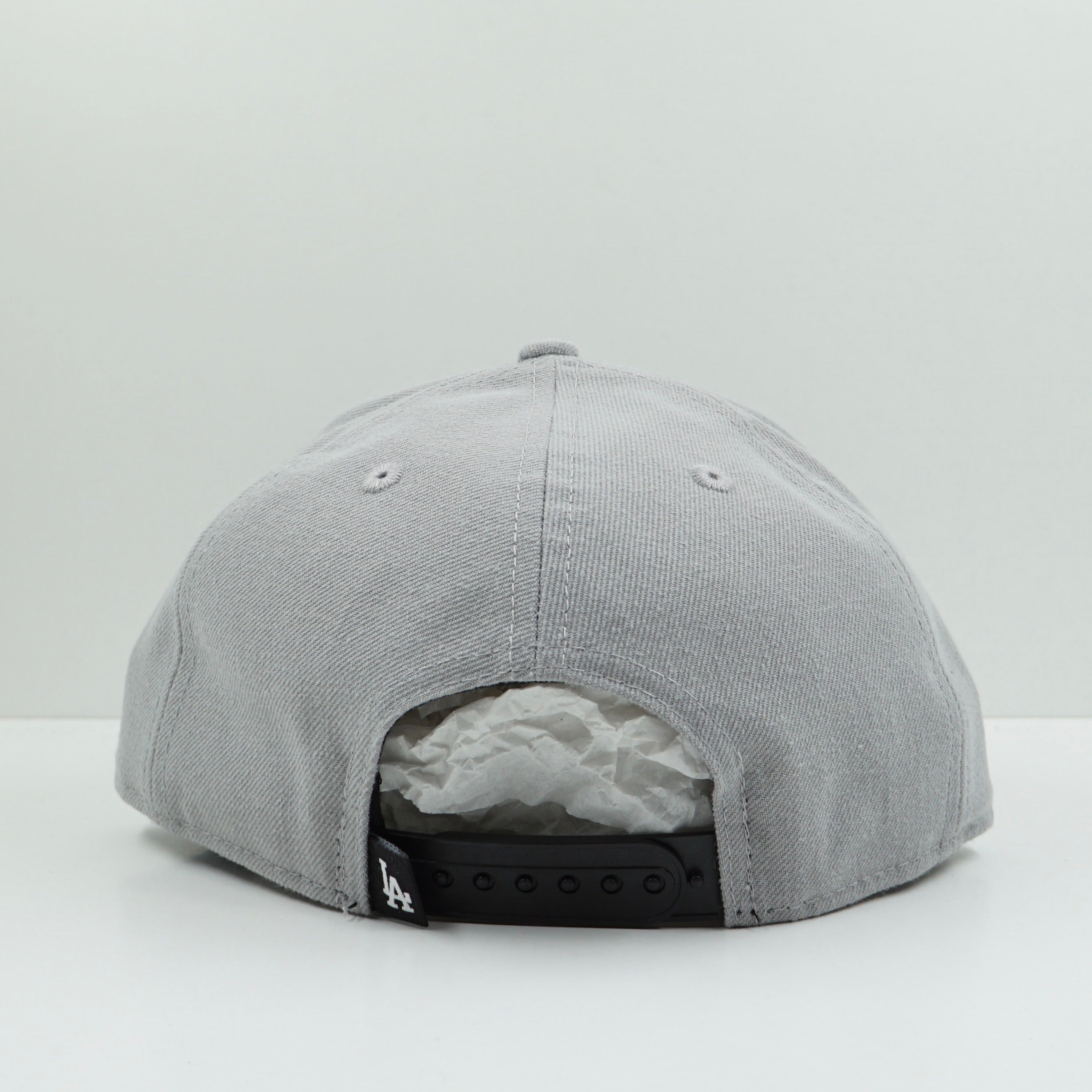 New Era Los Angeles Dodgers Grey Black Snapback Cap