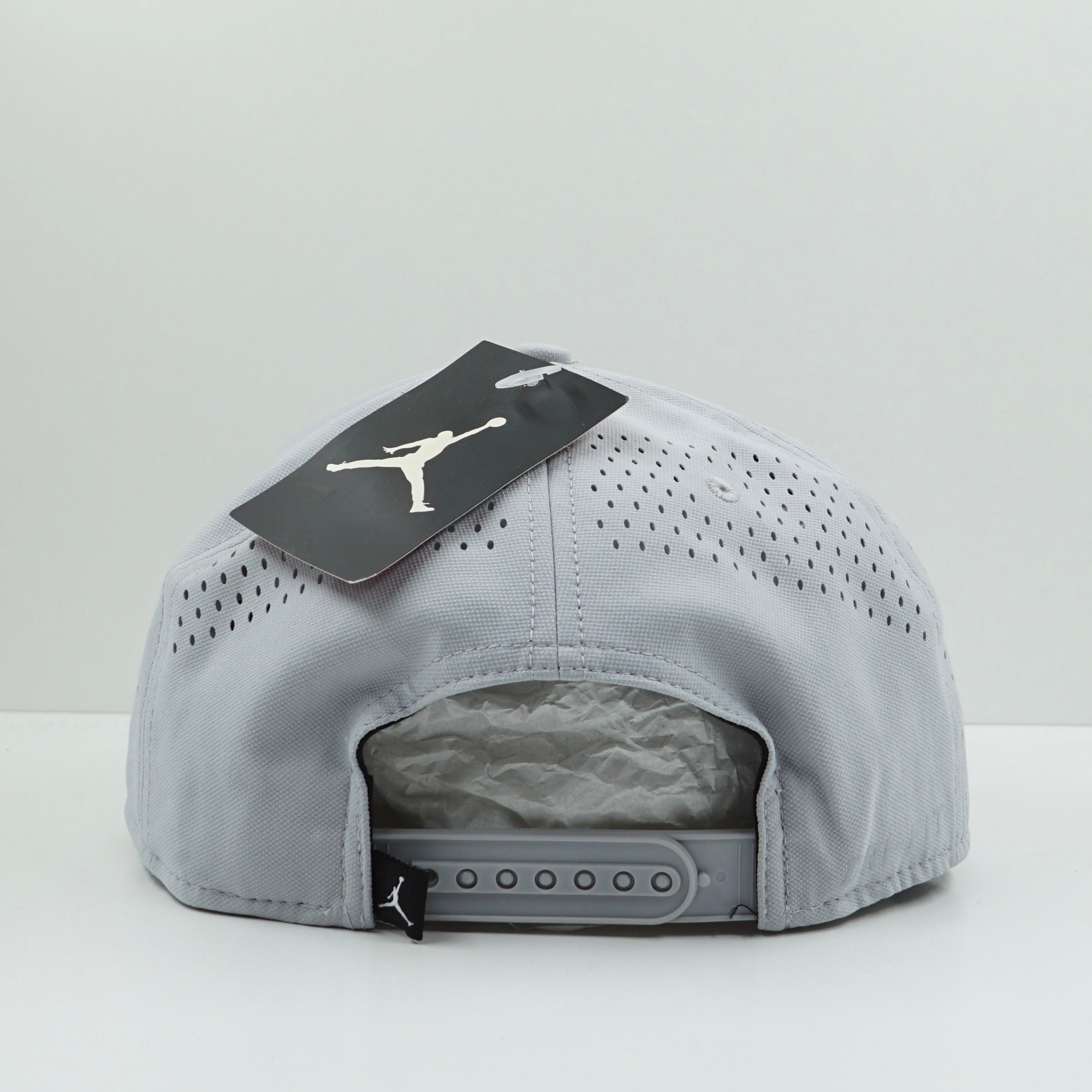Jordan Grey Perforated Snapback Cap