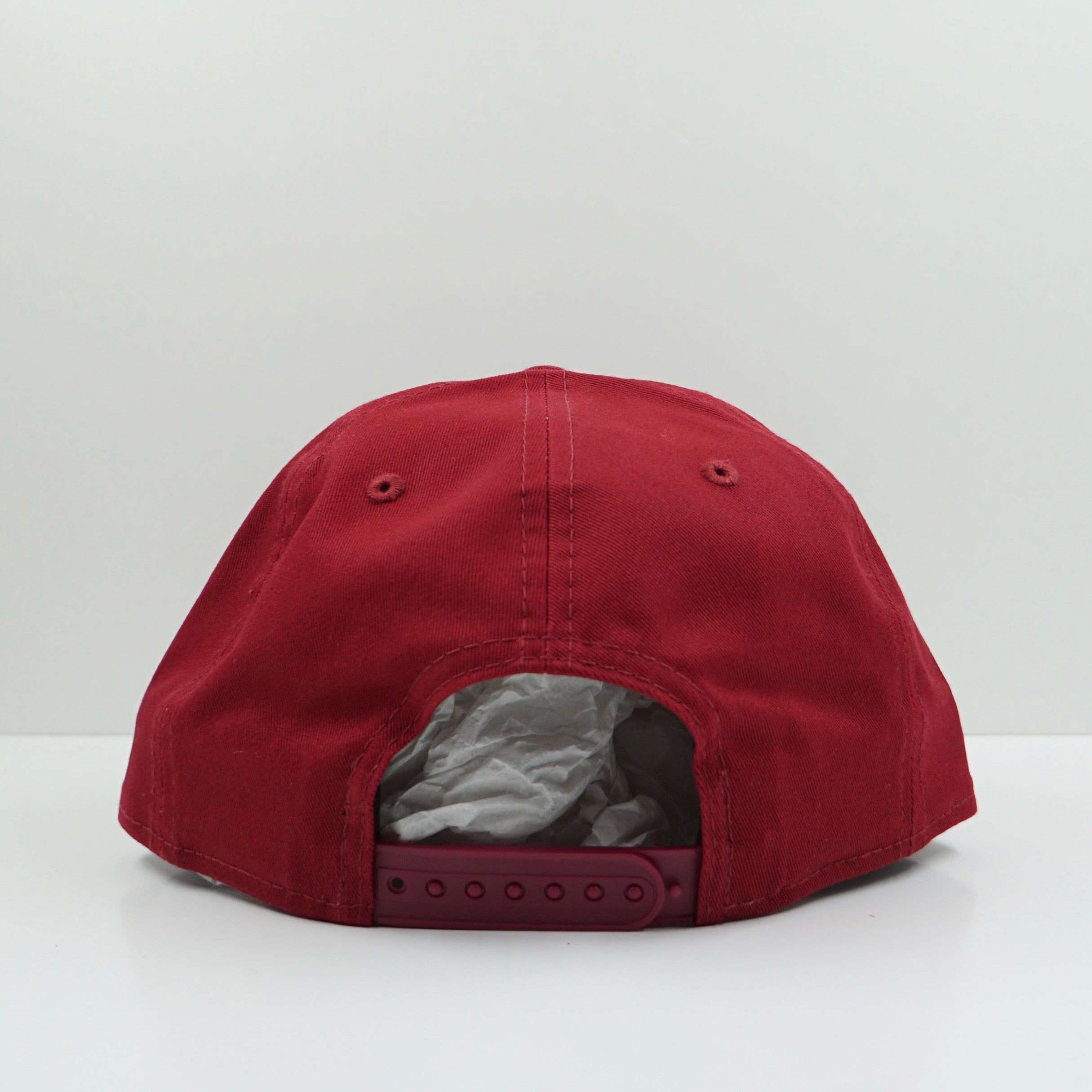 New Era Los Angeles Dodgers Burgundy Yellow Snapback Cap