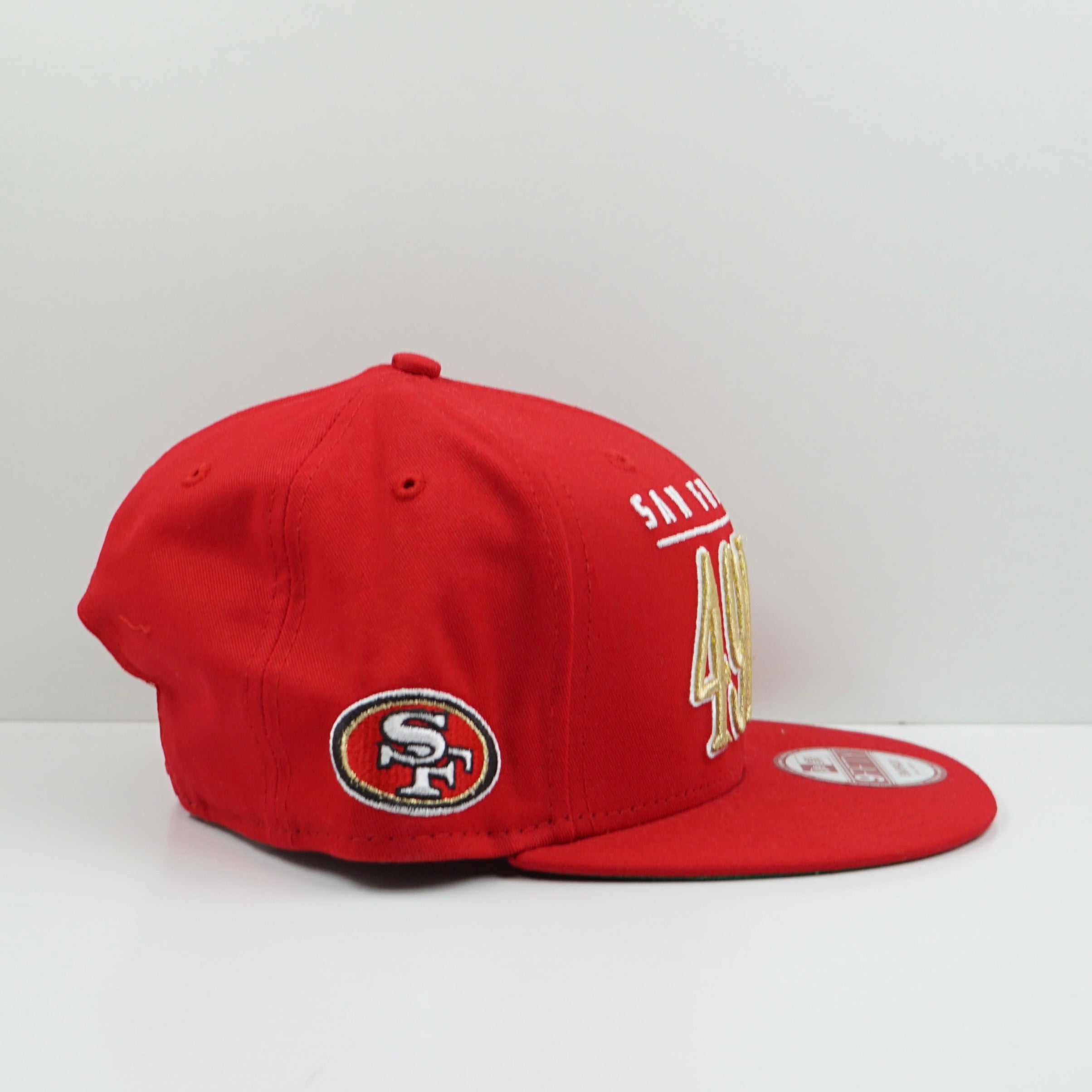New Era San Francisco 49ers Red Gold Snapback Cap