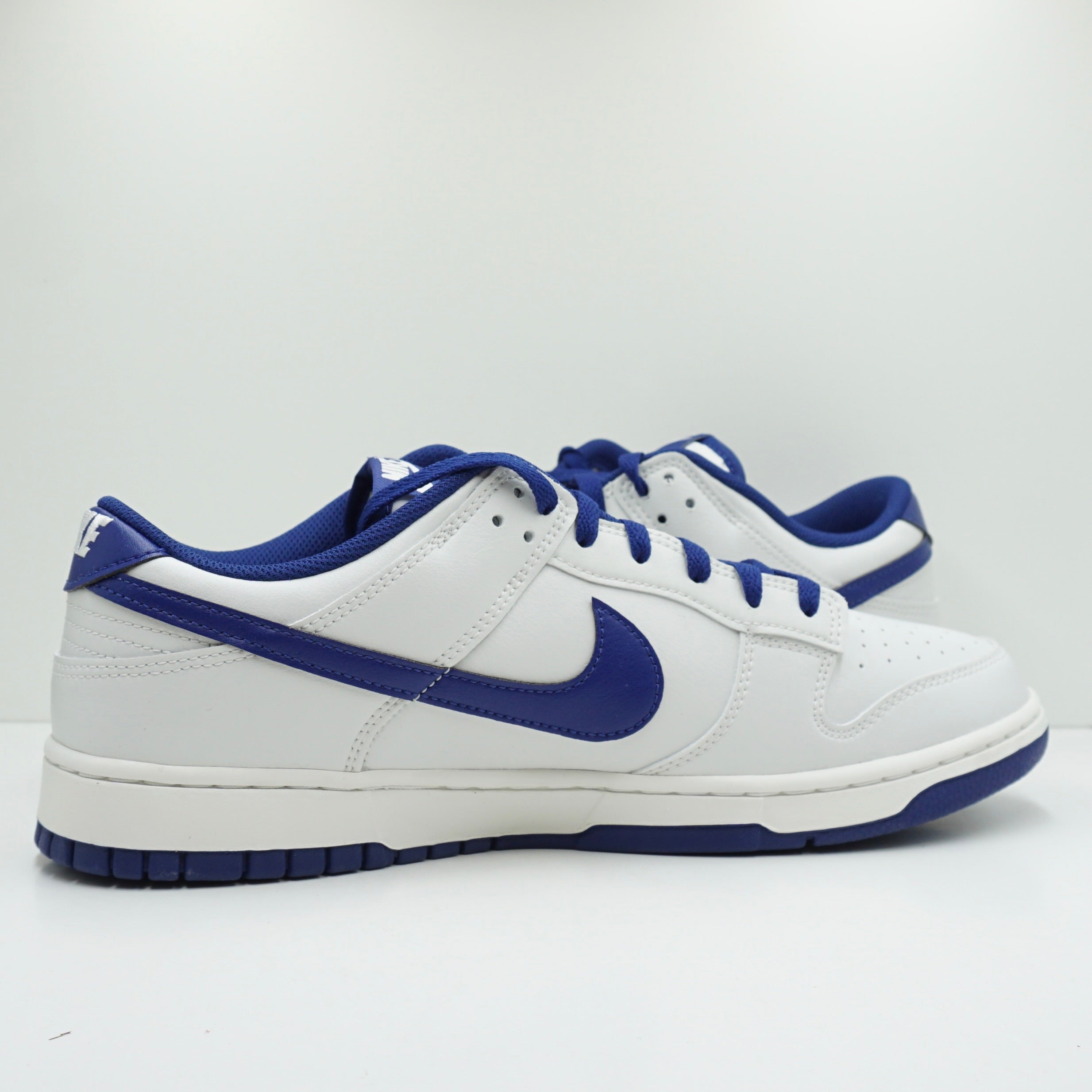 Nike Dunk Low Retro White Deep Royal Blue
