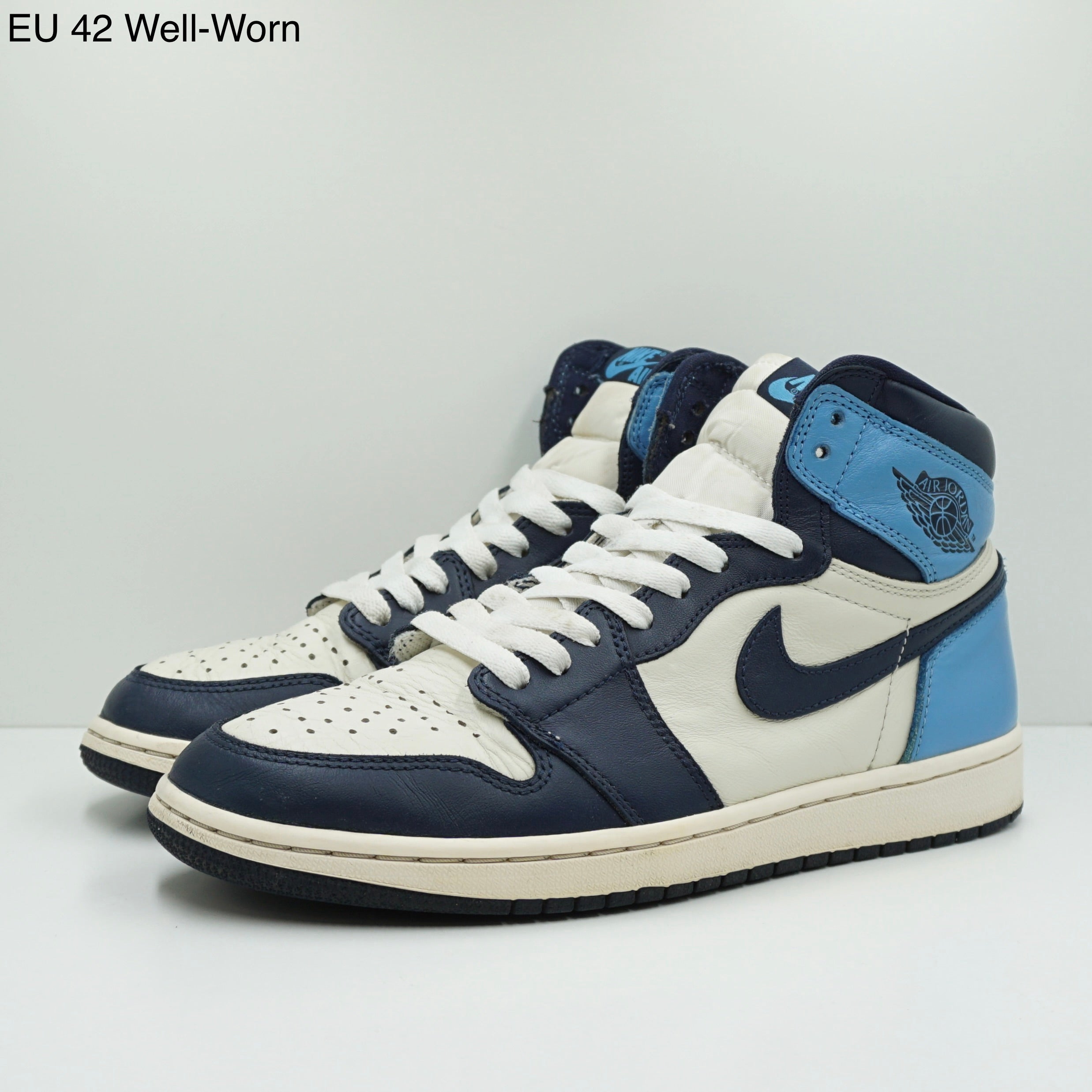 Jordan 1 Retro High Obsidian UNC