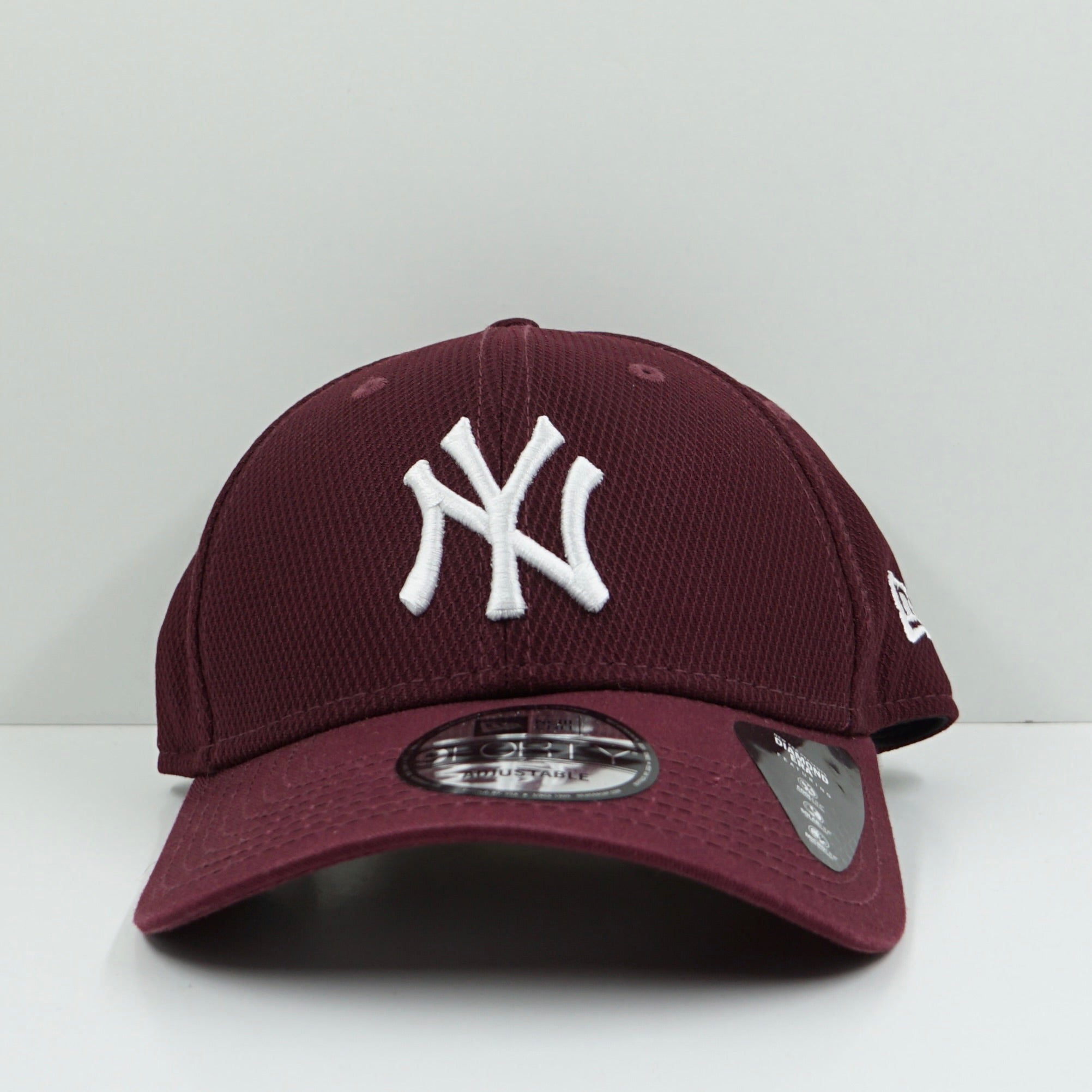 New Era New York Yankees Diamond Era Bordeaux Adjustable Cap