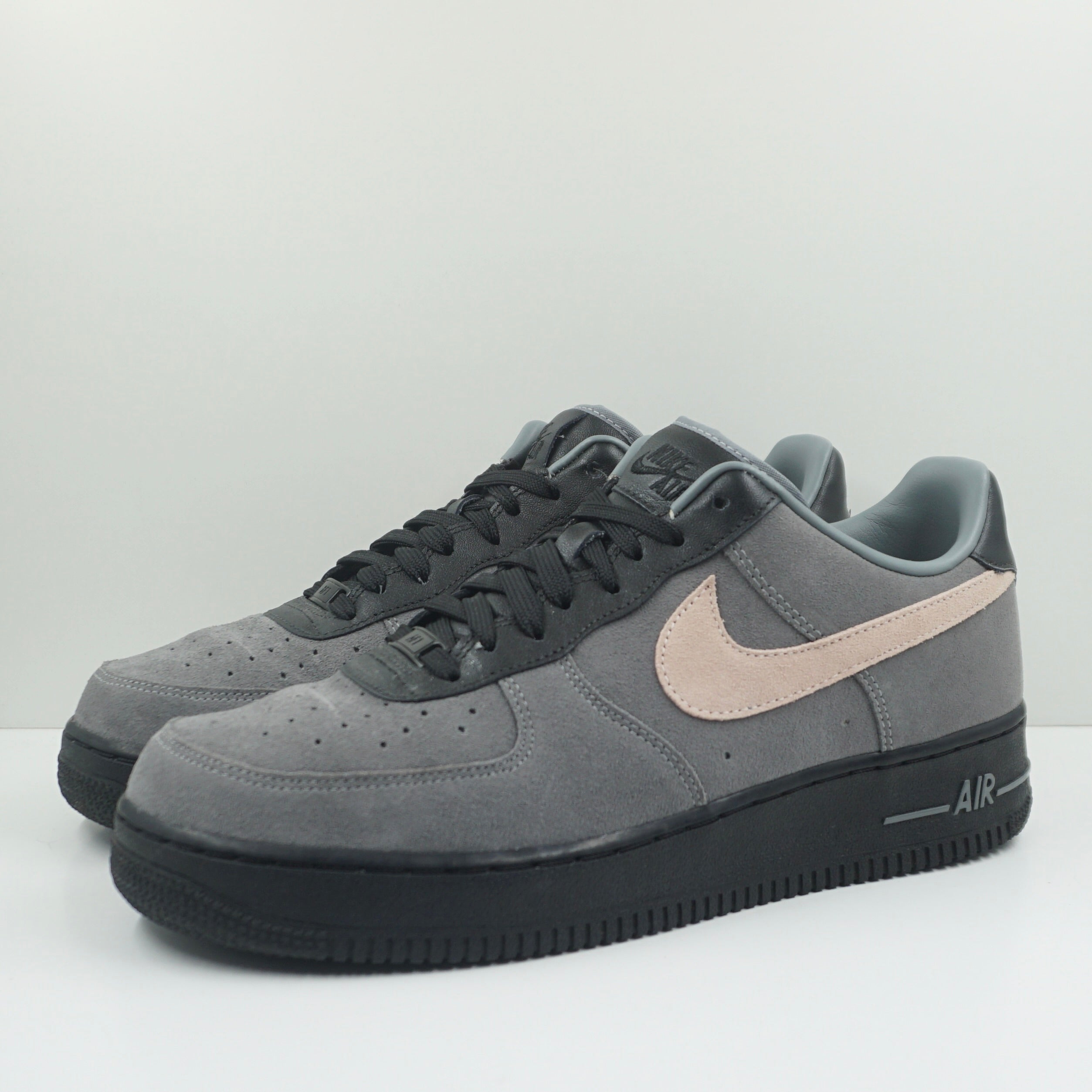Nike Air Force 1 By You Grey Black Pink