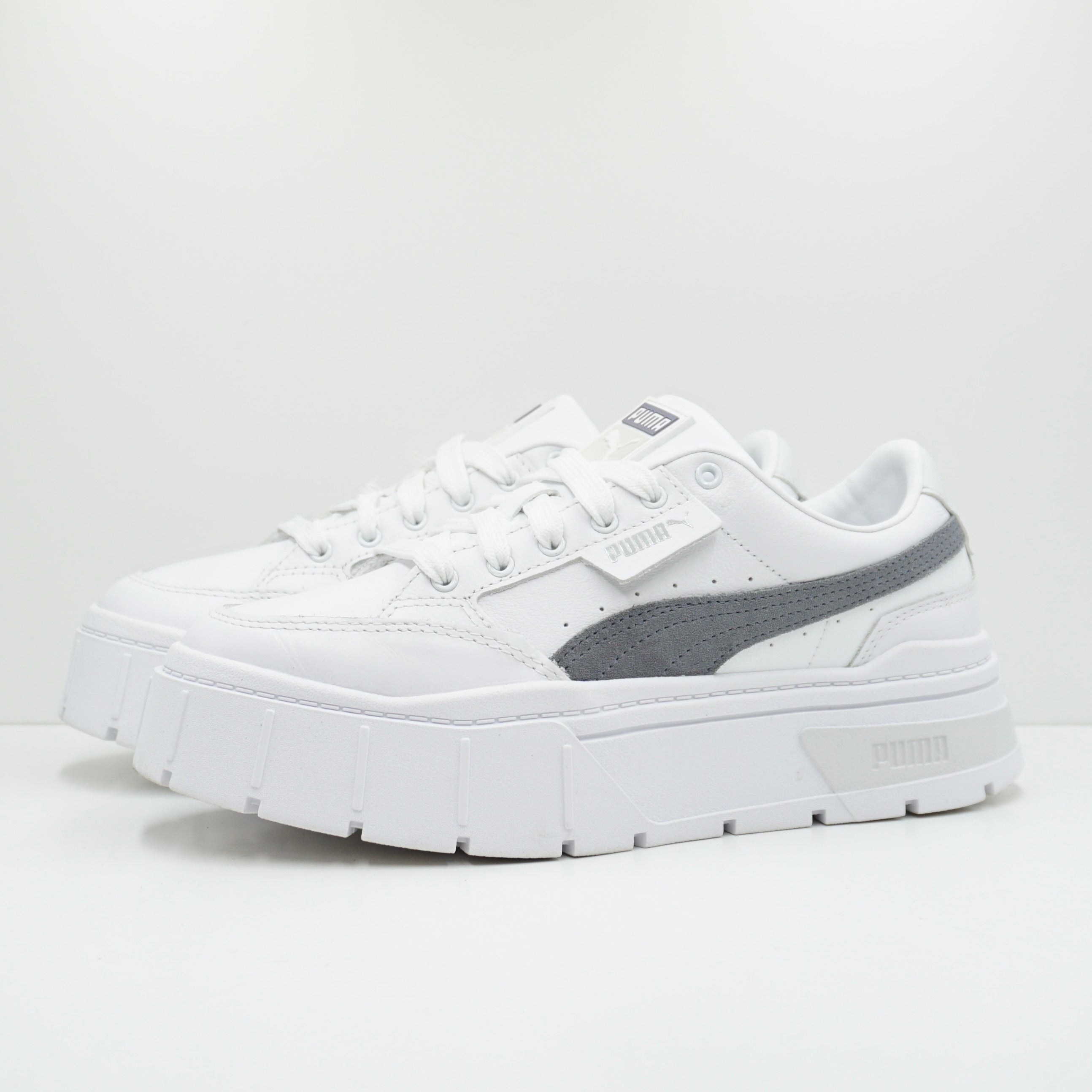 Puma Mayze Stack White Vaporous Grey (W)
