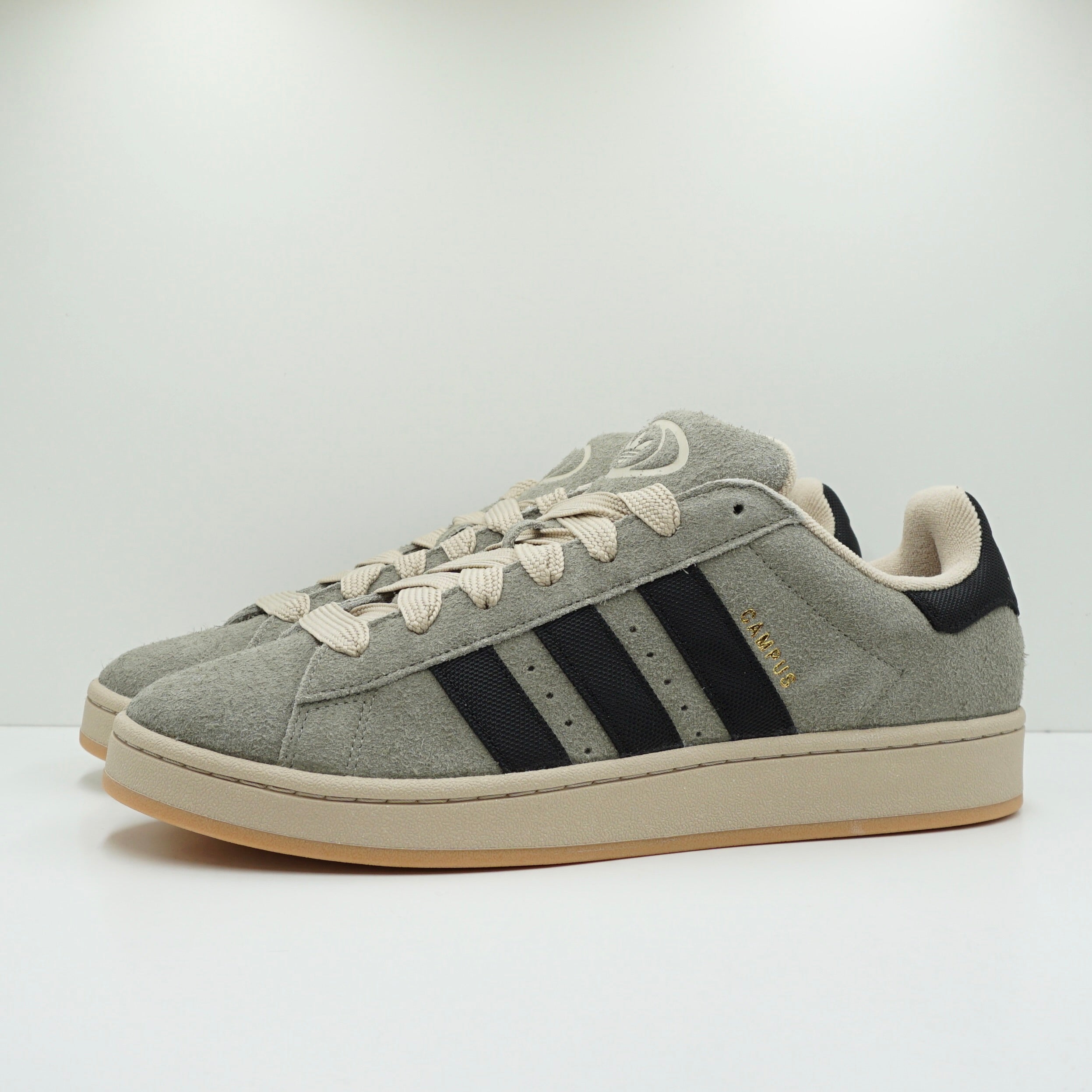 Adidas Campus 00s Silver Pebble Black Stone Khaki