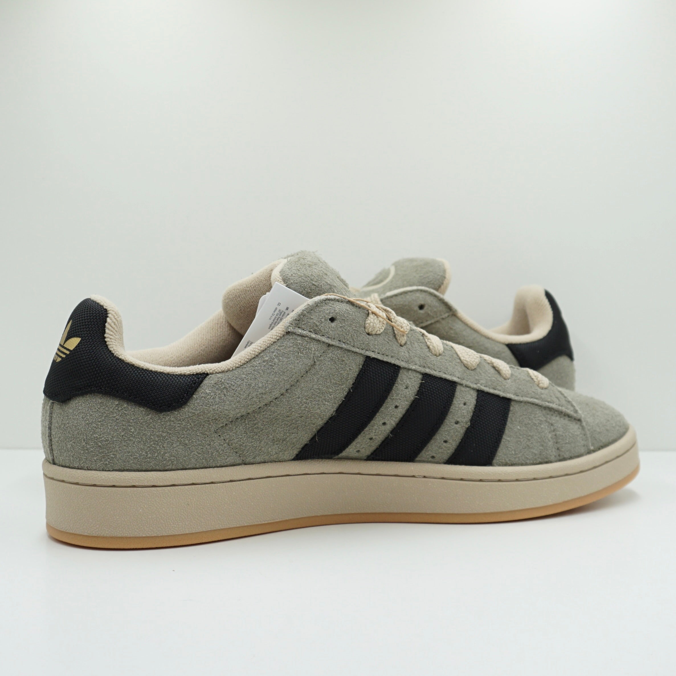 Adidas Campus 00s Silver Pebble Black Stone Khaki