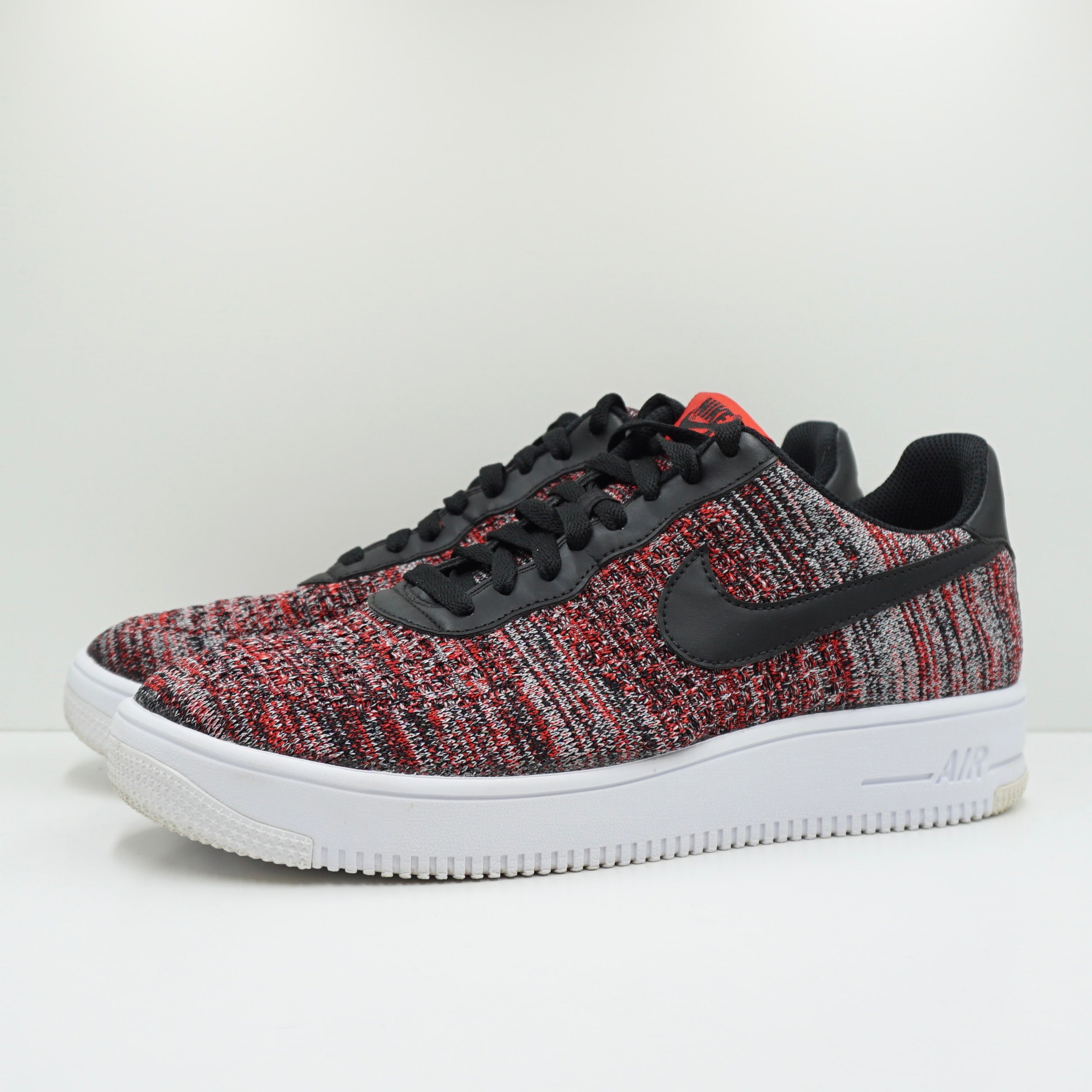 Nike Air Force 1 Flyknit 2.0 University Red Black