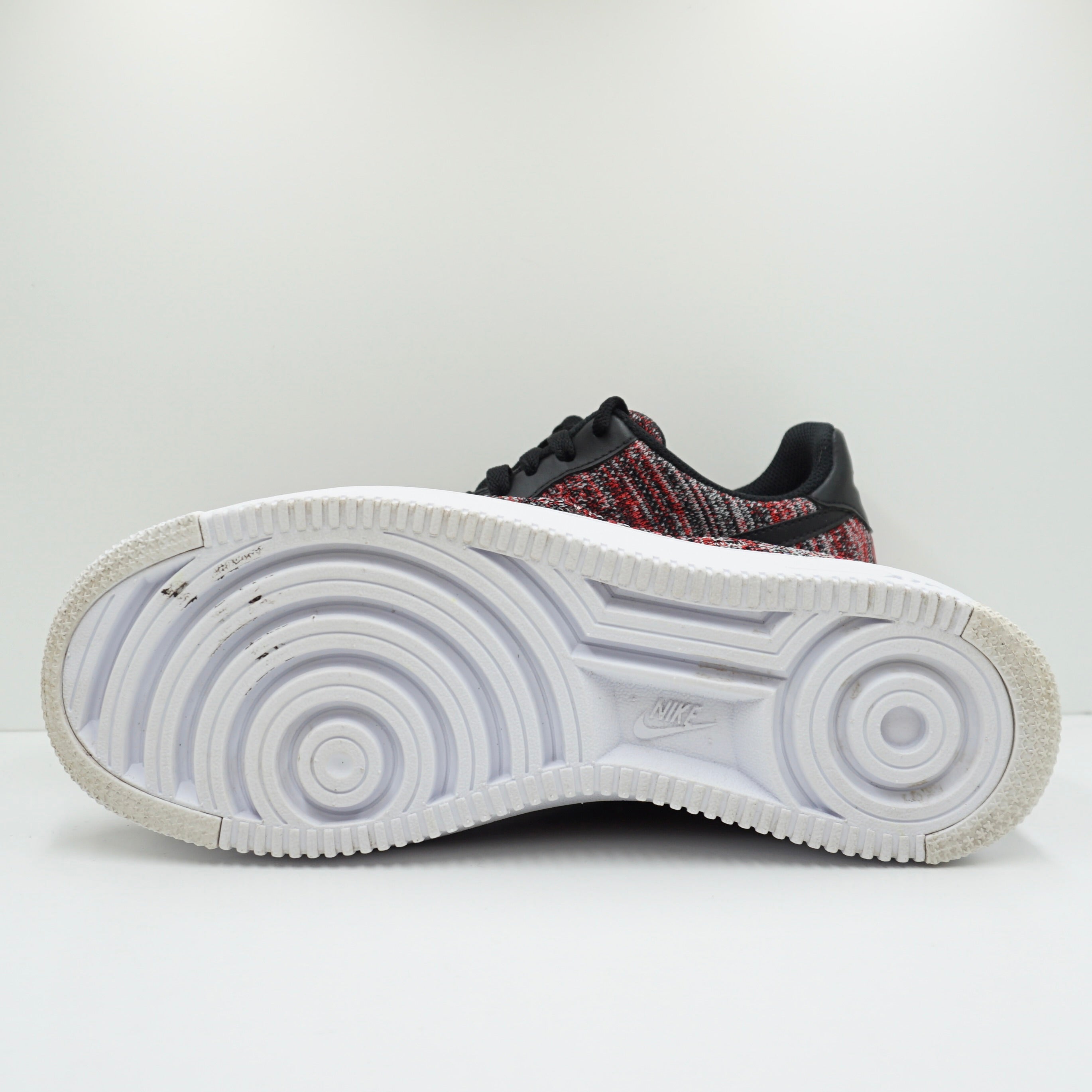 Nike Air Force 1 Flyknit 2.0 University Red Black