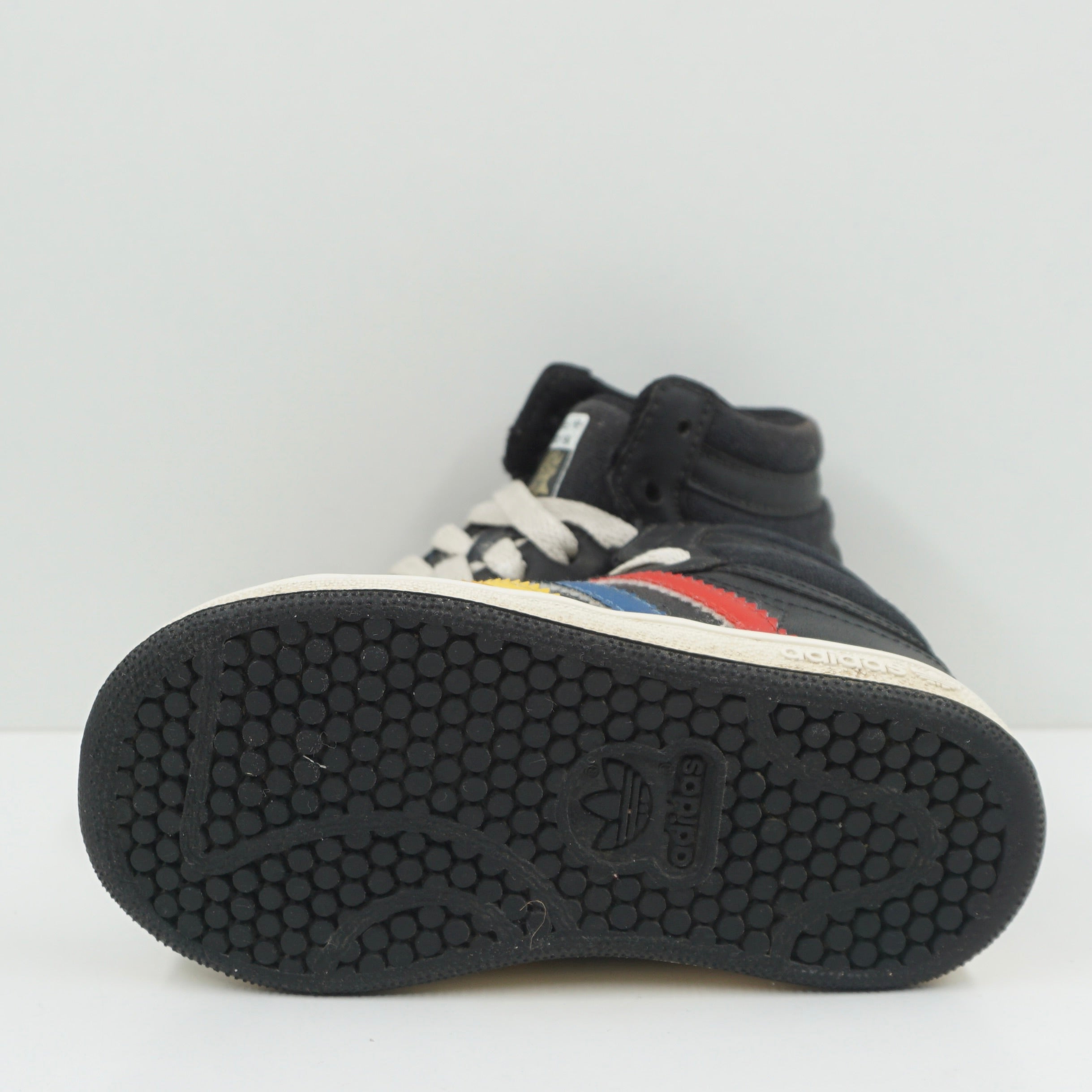 Adidas Top Ten Hi Black Color Stripes