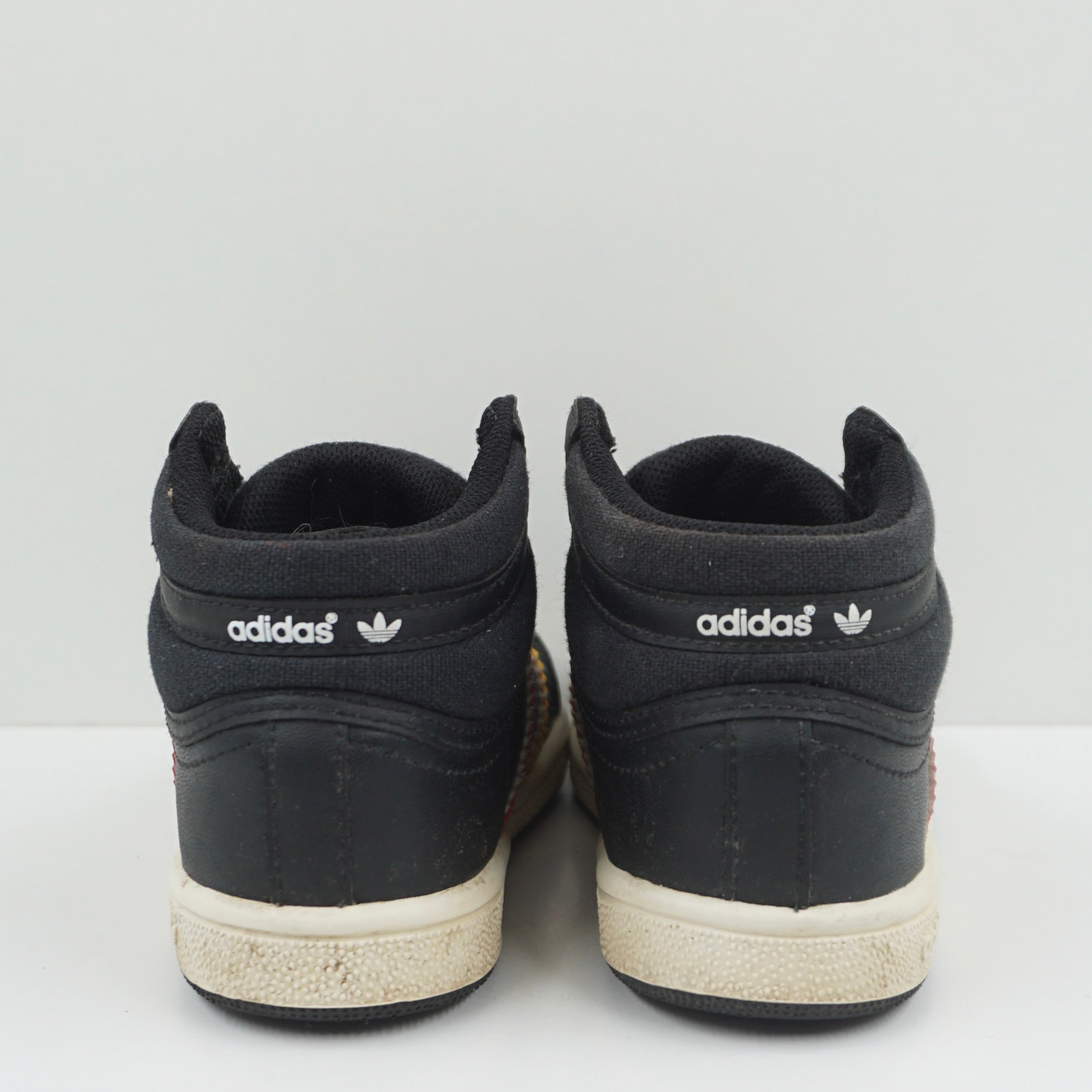 Adidas Top Ten Hi Black Color Stripes